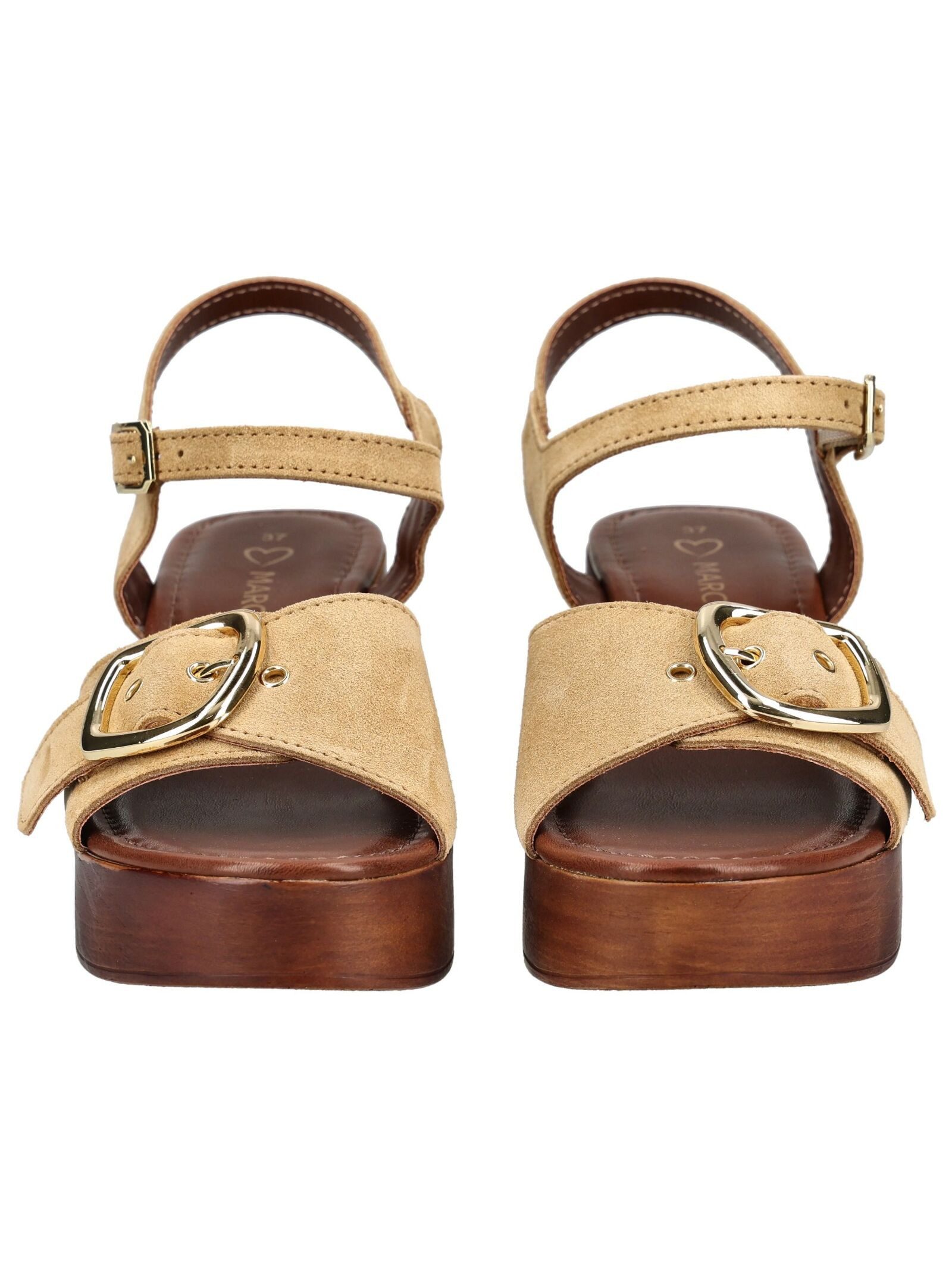 MARCO TOZZI Sandalen Veloursleder . High-Heel-Sandalette