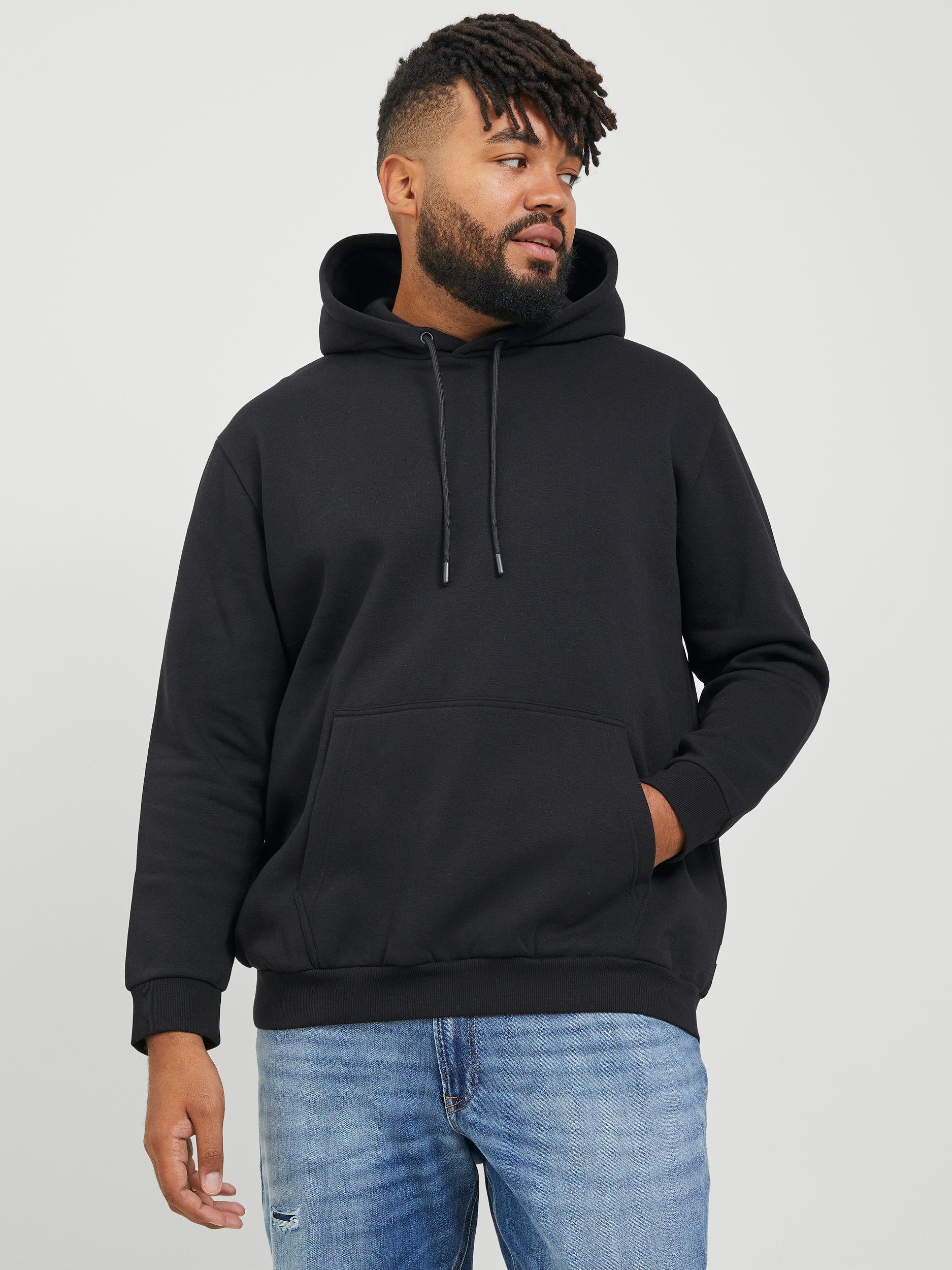 Jack & Jones PlusSize Kapuzensweatshirt JJEBRADLEY SWEAT HOOD NOOS PLS