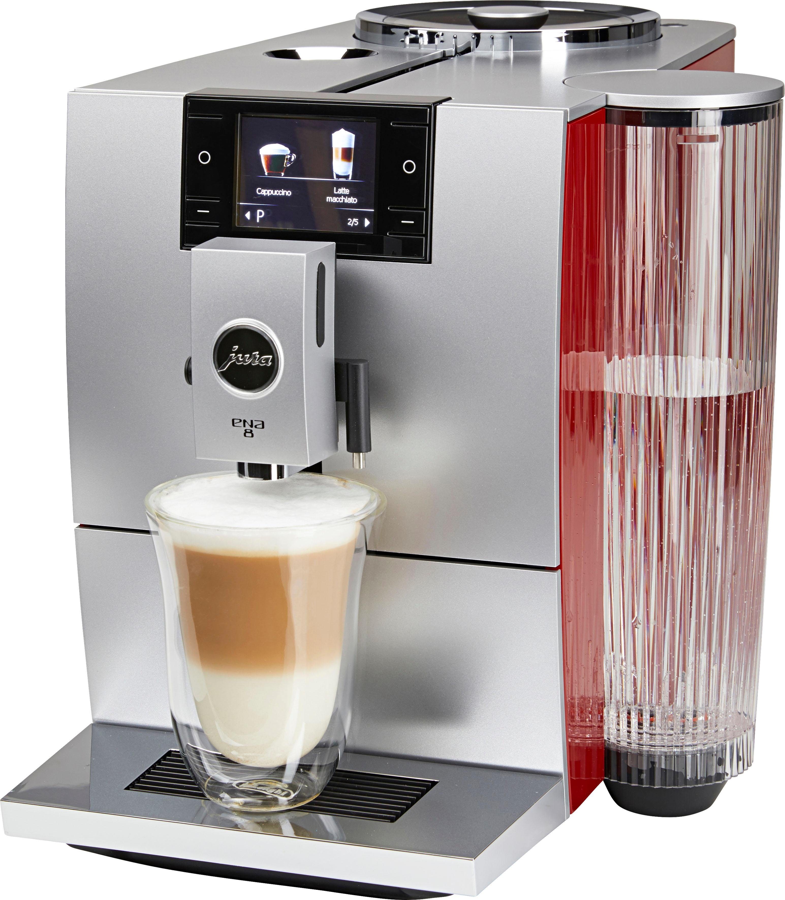JURA Kaffeevollautomat ENA 8, und Wireless ready App mit kompatibel JURA