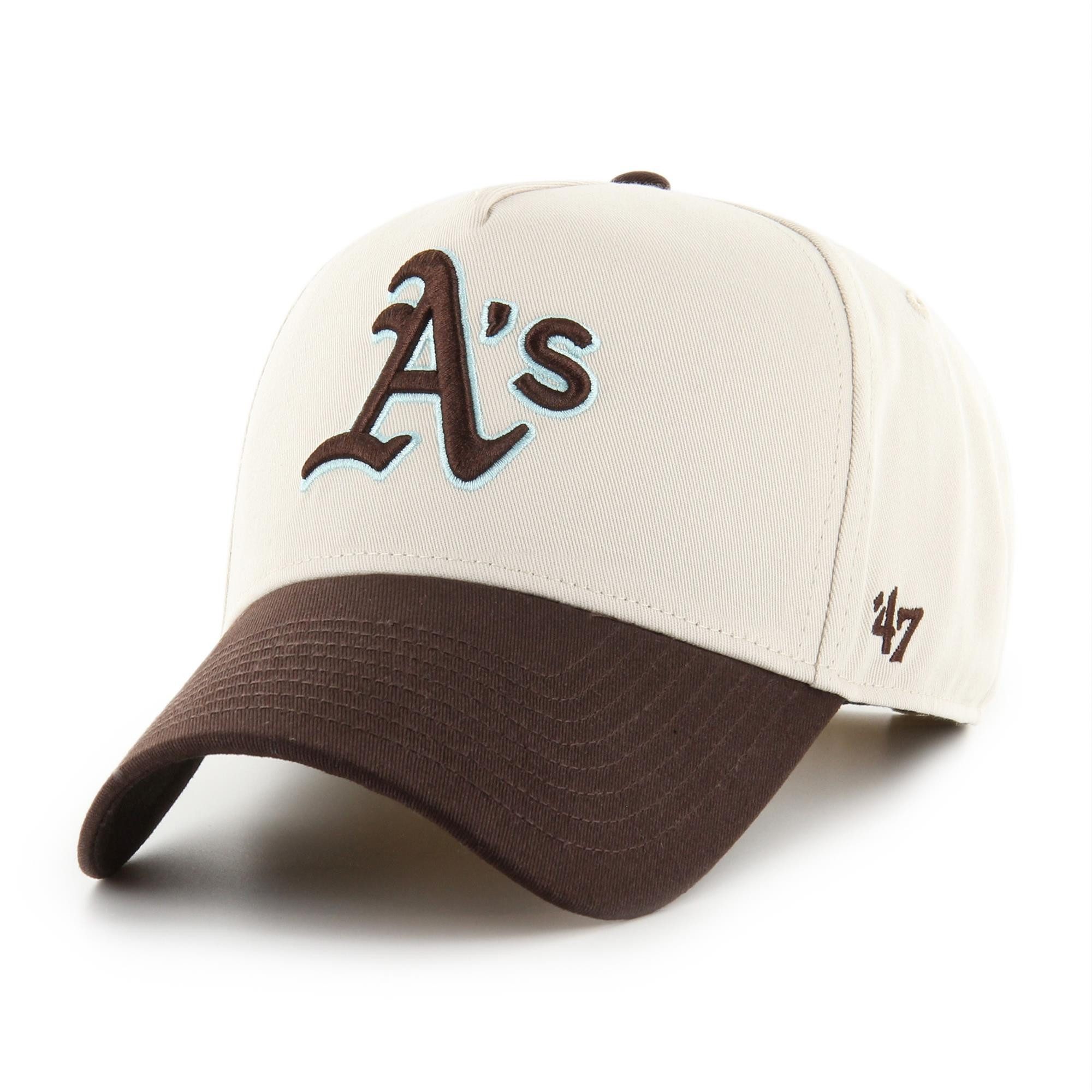 '47 Brand Baseball Cap '47 Brand Cap MLB Athletics Sure Shot TT Cotton '47 MVP DT (Basecap, Basecap) 40 Jahre Oakland Athletics Patch