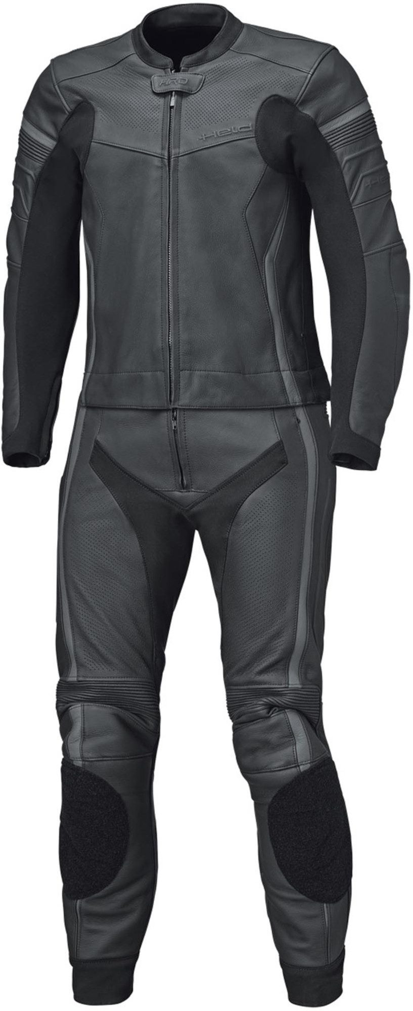 Held Biker Fashion Motorradkombi Spire 2 2-Teiler Motorrad Lederkombi Verbindungsreißverschluss,Ellenbogenprotektoren enthalten,Hüftpro