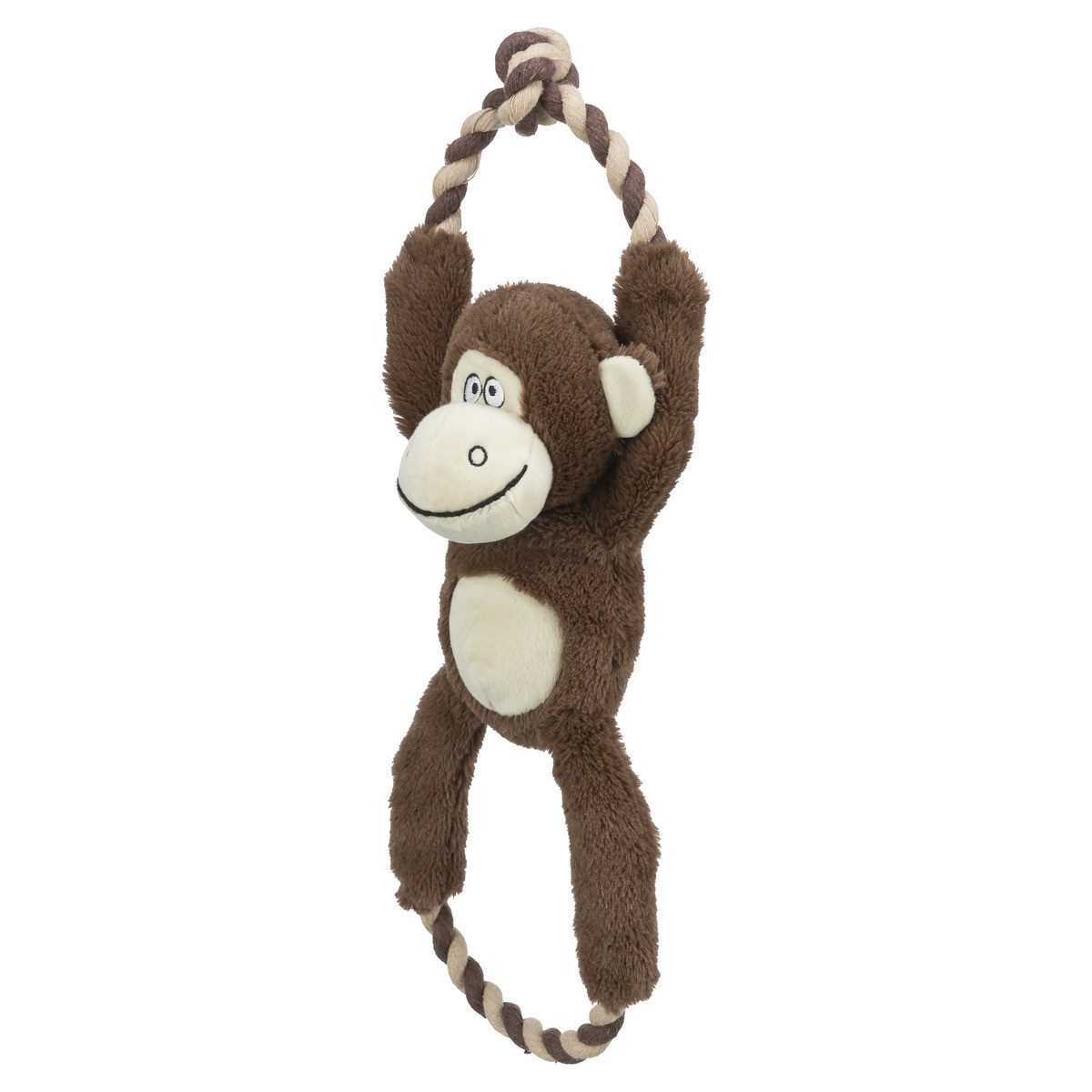 TRIXIE Tierkuscheltier Hundespielzeug Affe mit Seil günstig online kaufen