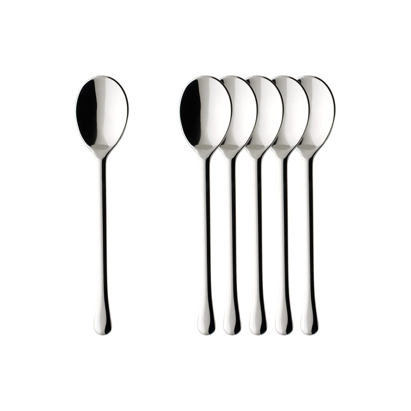 Villeroy & Boch Kaffeelöffel Udine Espressolöffel 10,6 cm 6er Set (6 Stück)