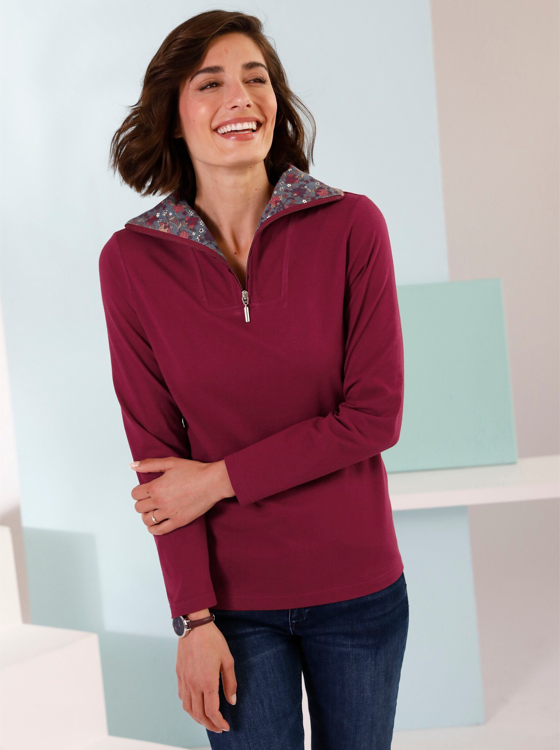 T-Shirt Langarmshirt