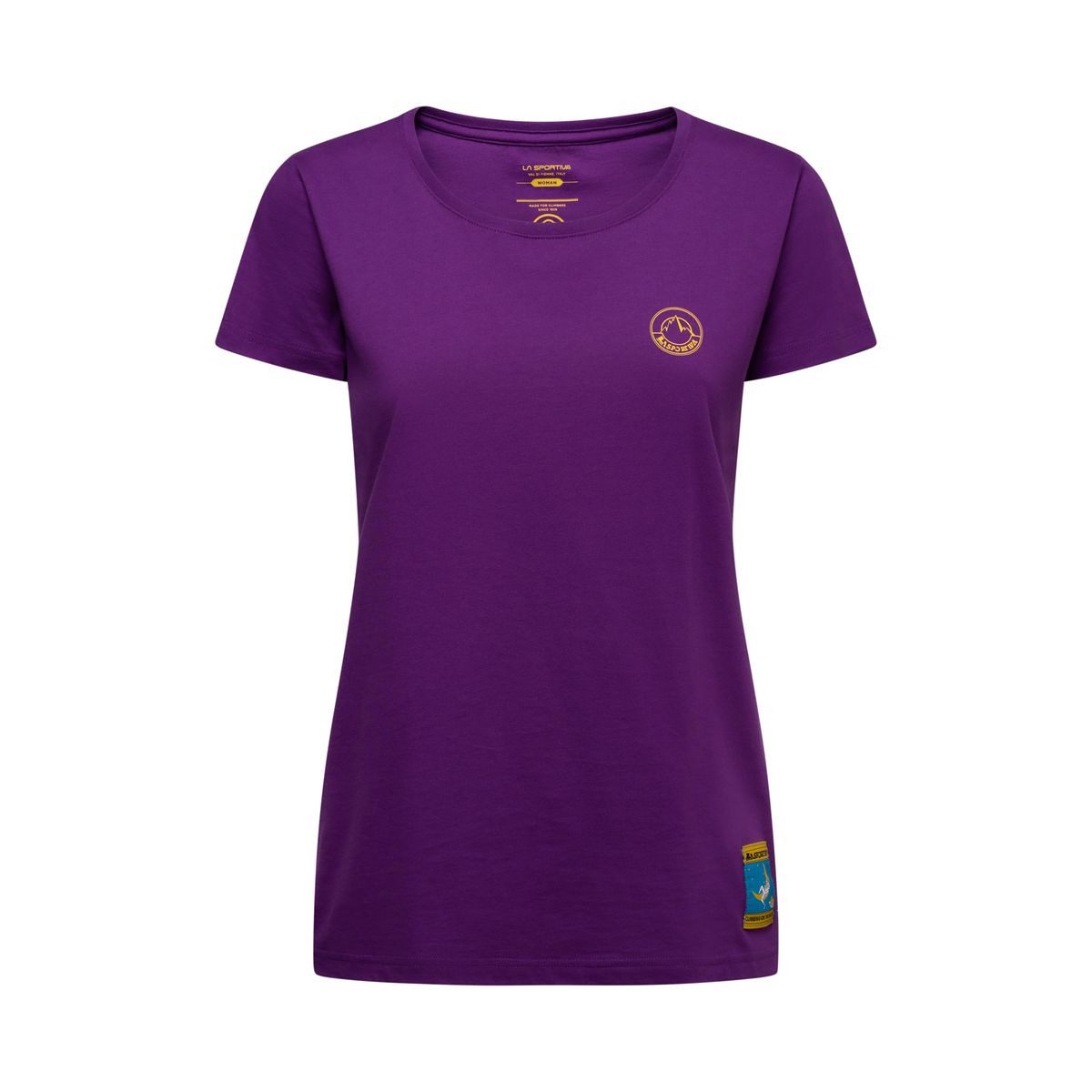 La Sportiva Kurzarmshirt Climbing on The Moon T-shirt Women Stylisches T-Shirt mit ikonischem Print, perfekt für