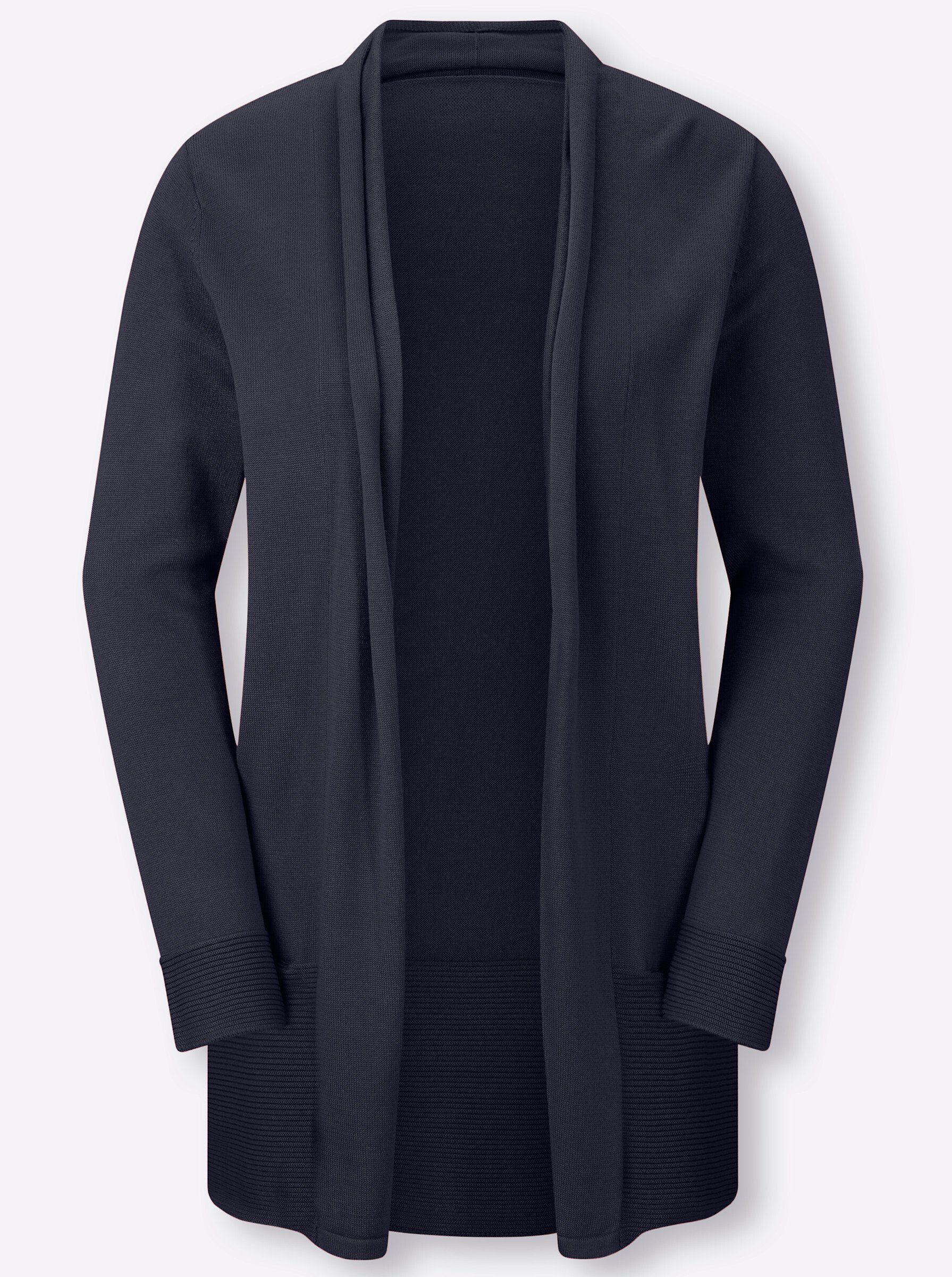 Witt Strickjacke Long-Strickjacke Langarm