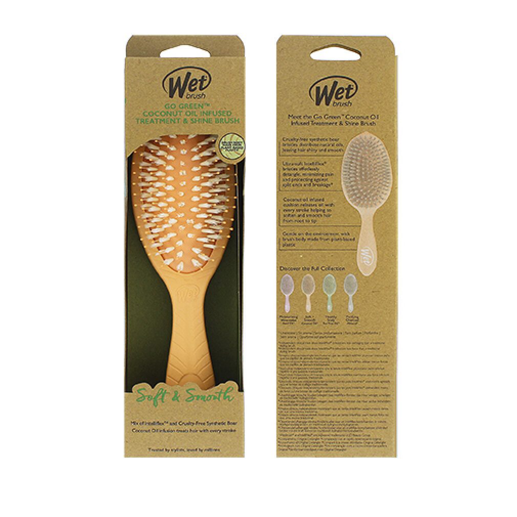The Wet Brush Haarbürste Perie pentru par Wet Brush Go Green Soft & Smooth Coconut Oil Infused