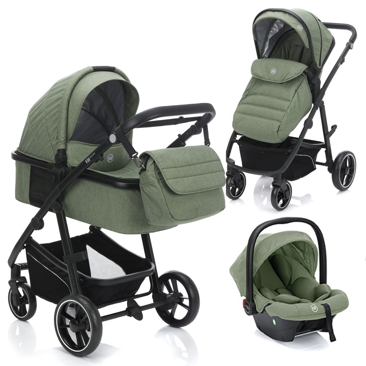 Dunkelgrne Kinderwagen online kaufen | OTTO