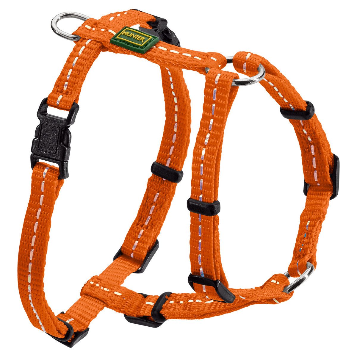 Hunter Tierbedarf Hunde-Geschirr Geschirr Tripoli Vario Basic orange, refle günstig online kaufen