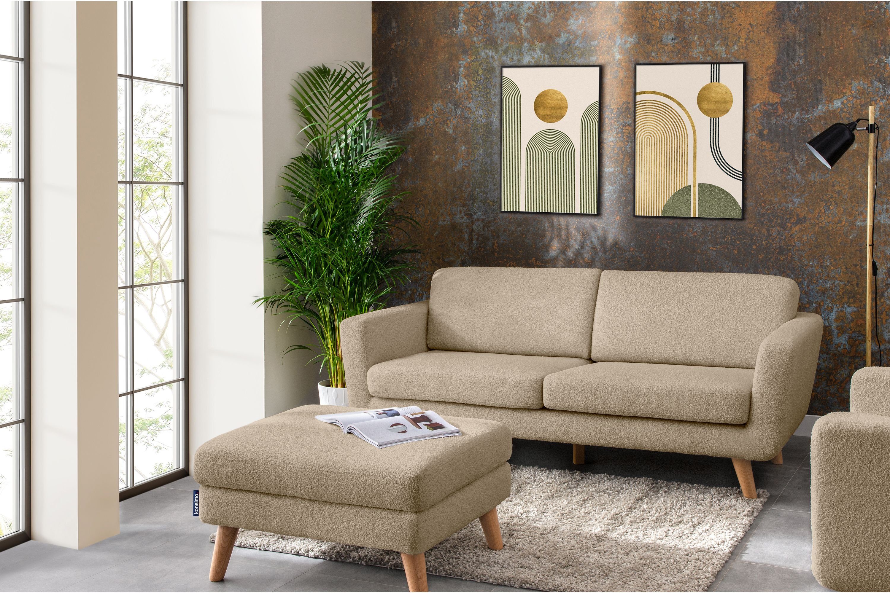 KONSIMO® 3-Sitzer TAGIO Sofa 3 Personen, günstig online kaufen