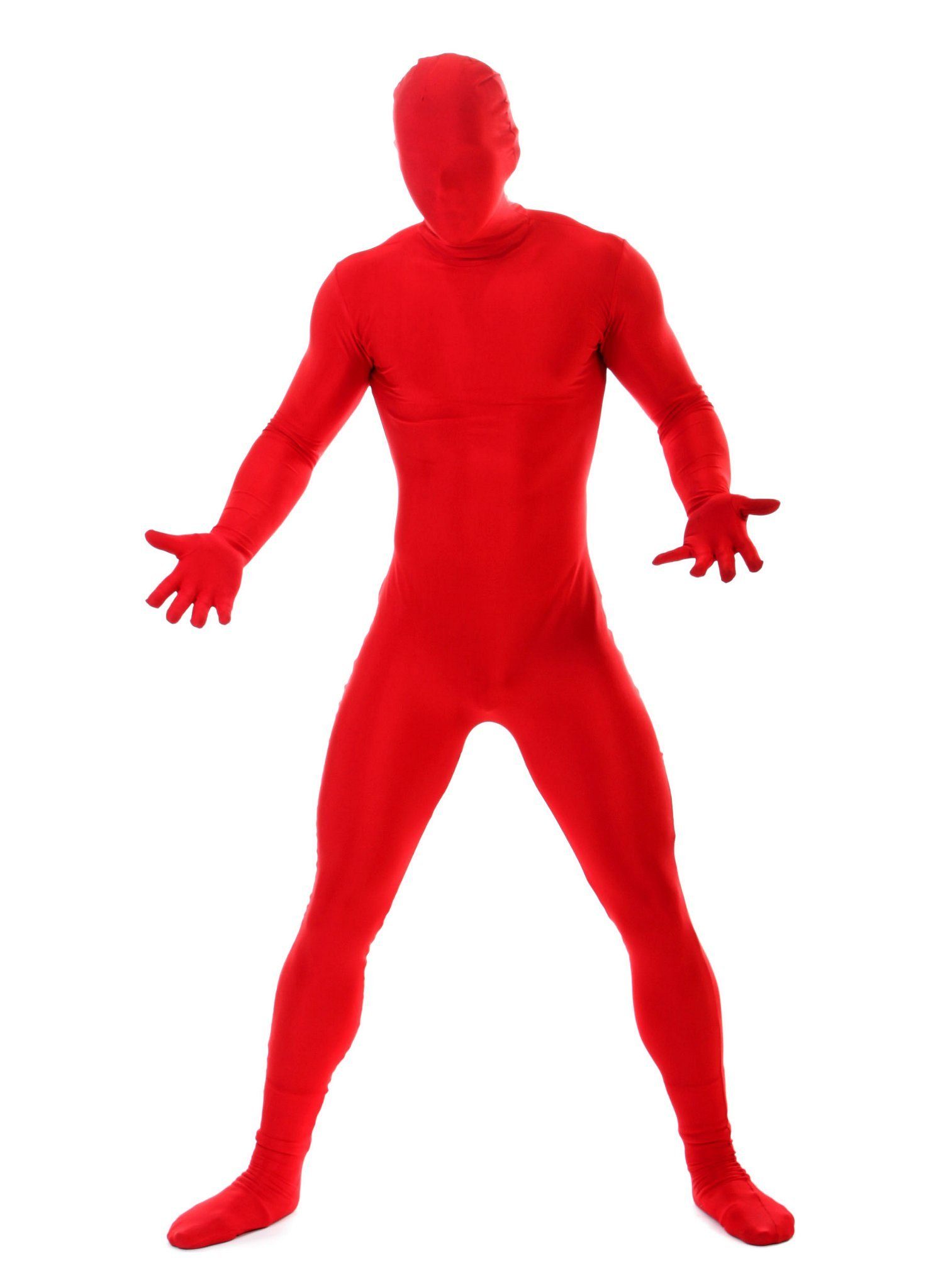 Morphsuits Kostüm Ganzkörperkostüm rot, 40