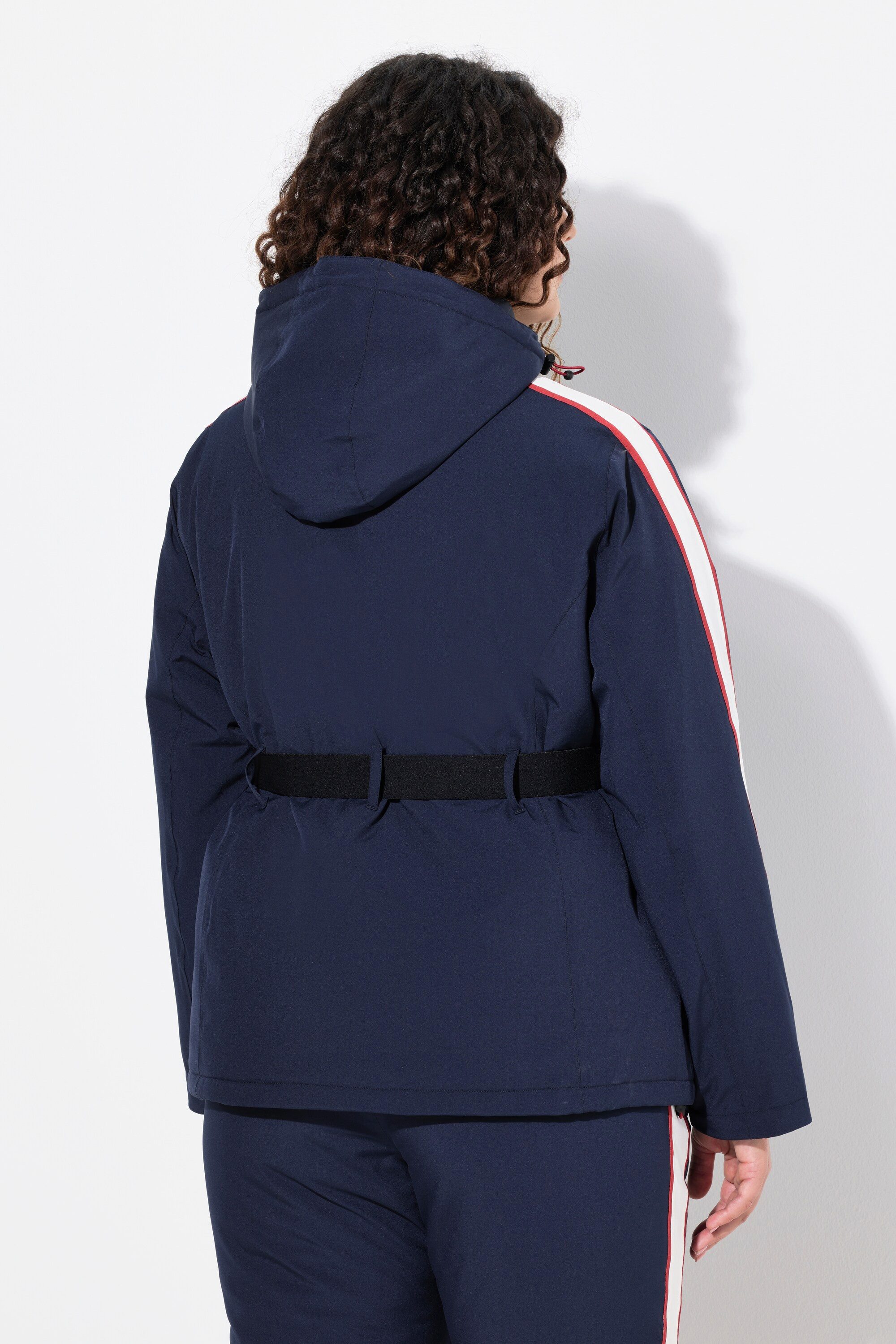 Ulla Popken Funktionsjacke Performance-Jacke wasserdicht 2-Wege-Zipper