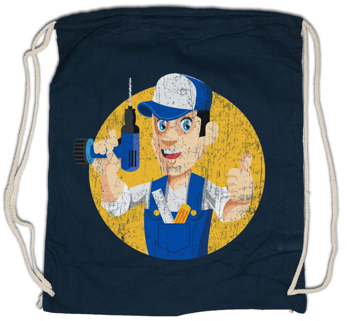Turnbeutel Handyman I Turnbeutel Handwerk Handwerker Heimwerker Hausmeister