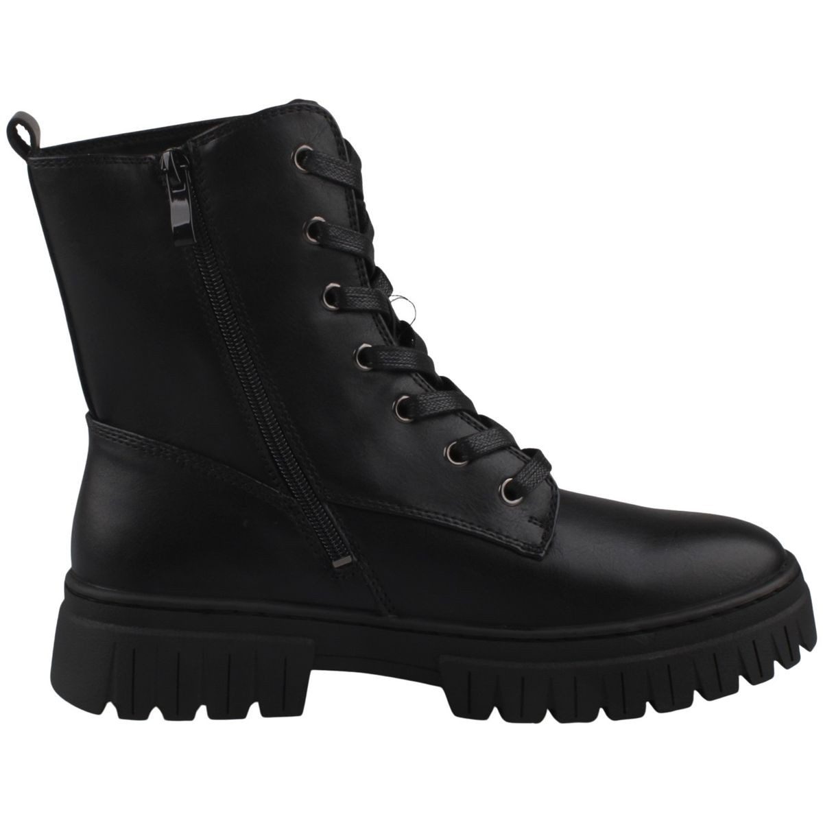 Dockers by Gerli 59BI202-610100 Stiefelette Damen-Schnürstiefel mit Reißverschluss – Bild 2 von 5