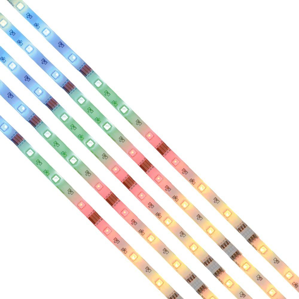 näve Dekolicht, Stripe Lichterkette Wohnzimmerlampe Fernbedienung bunt dimmbar RGB LED