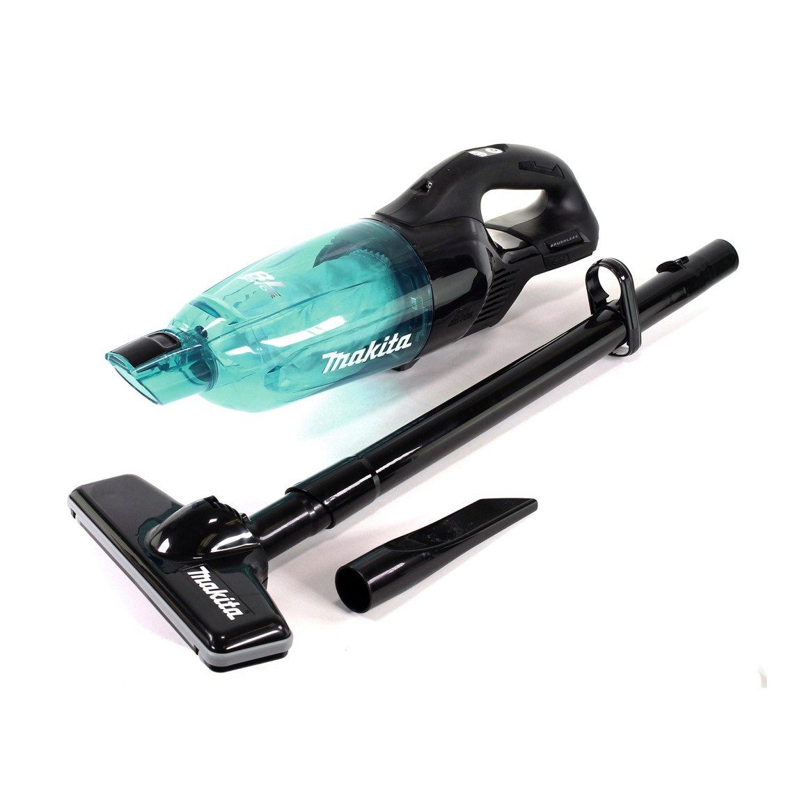 Makita Akku-Handstaubsauger DCL 281 FZB Akku Staubsauger 18 V Solo - ohne Akku, ohne Ladegerät
