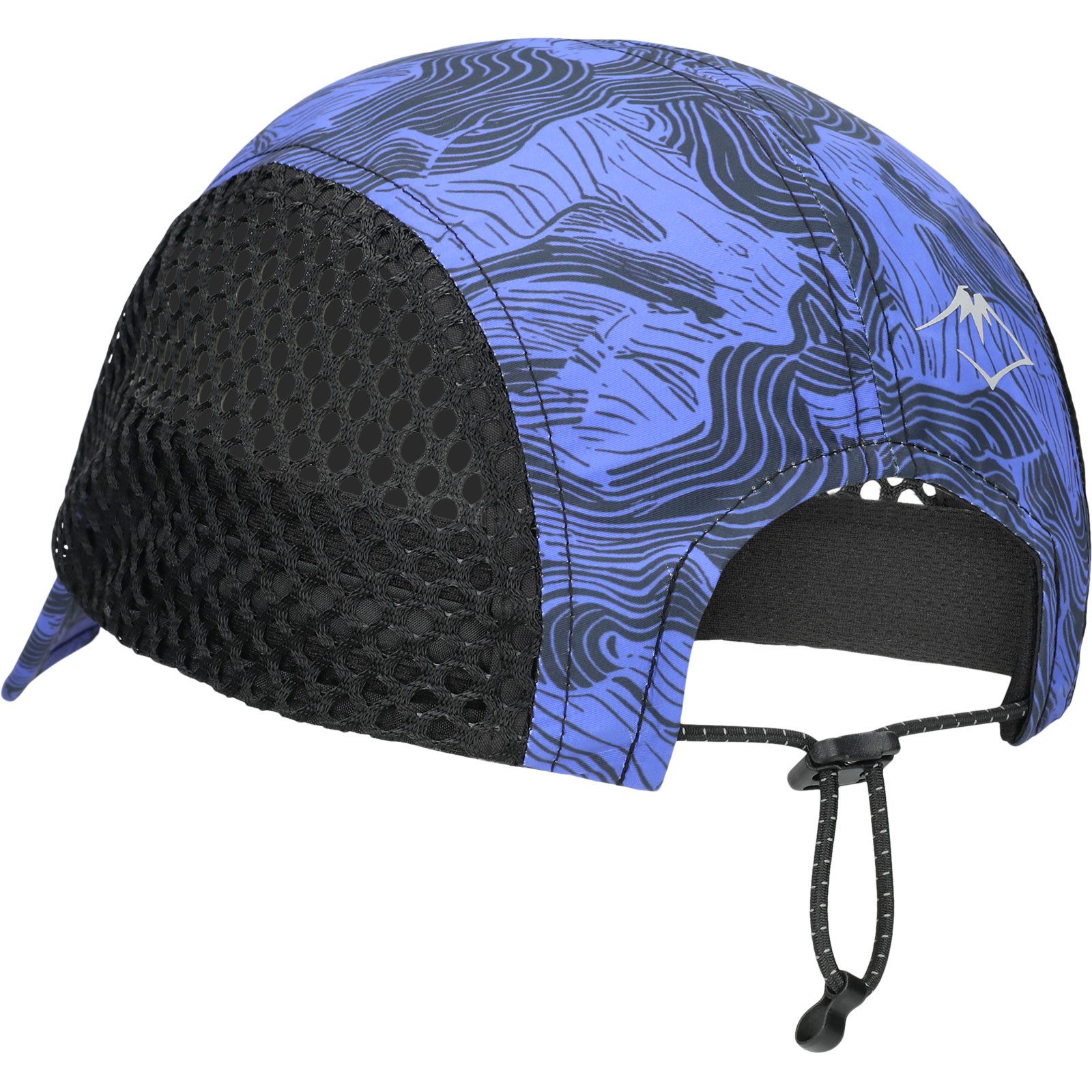 Asics Schirmmütze Fujitrail Graphic Cap 3013B326-400 hält dich bei deinen Läufen kühl