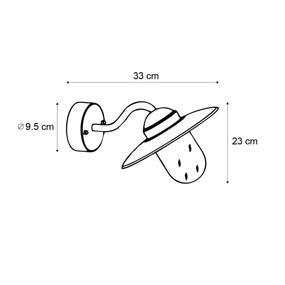Qazqa Außen-Wandleuchte Munich, ohne Leuchtmittel, E27, Grün, Industrie, Stahl, 1-flammig