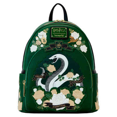 Loungefly Minirucksack Slytherin Floral - Harry Potter