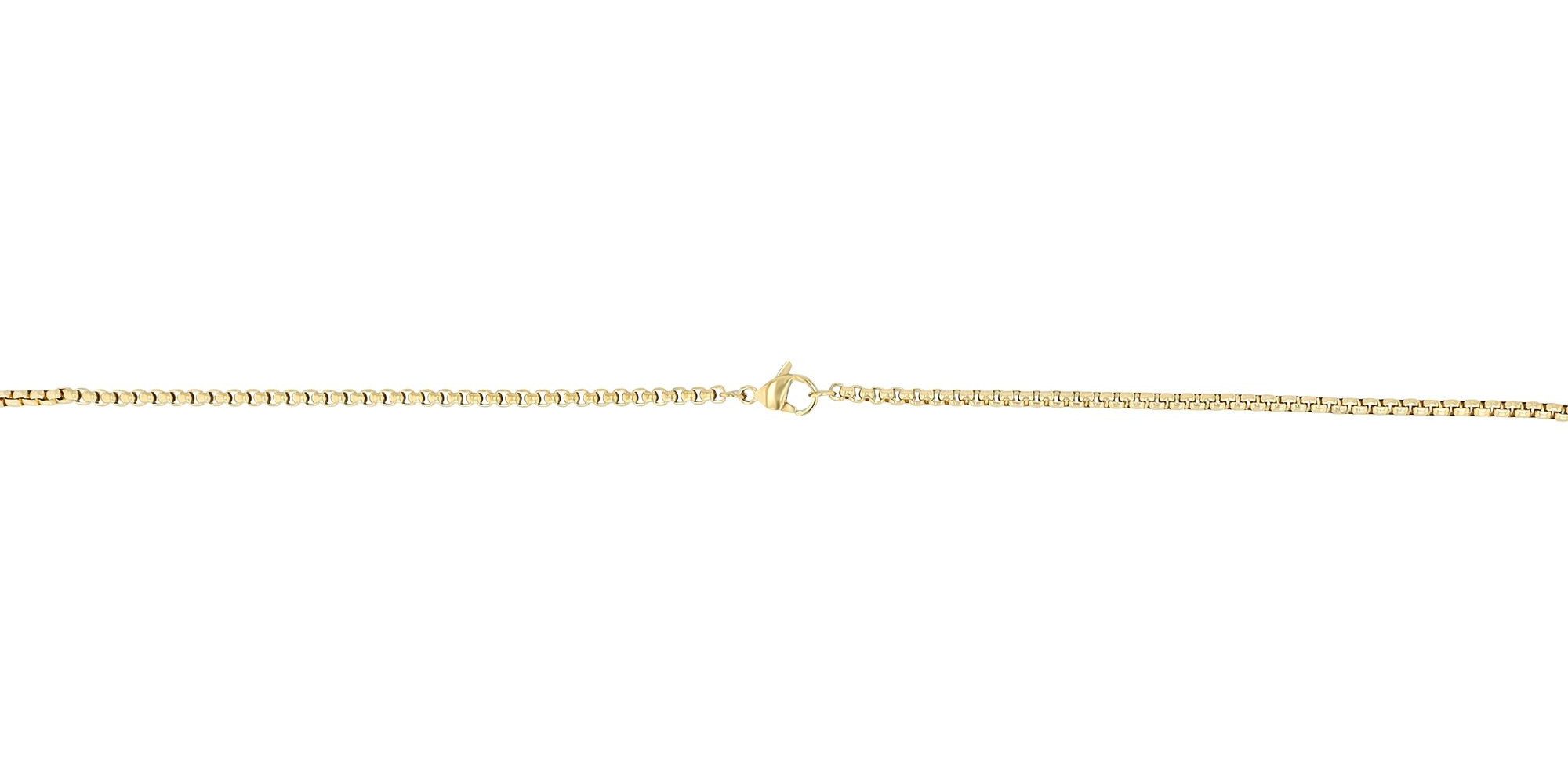 Adelia´s Gliederkette Halskette – Venezianerkette aus Edelstahl 60 cm, Geschenkidee: zeitlos und vielseitig