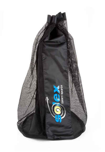 solex sports Balltasche Ballsack 10 - 15 Bälle Multi Sport Tragegurt feinmaschiges Ballnetz, verstellbarer Schultergurt