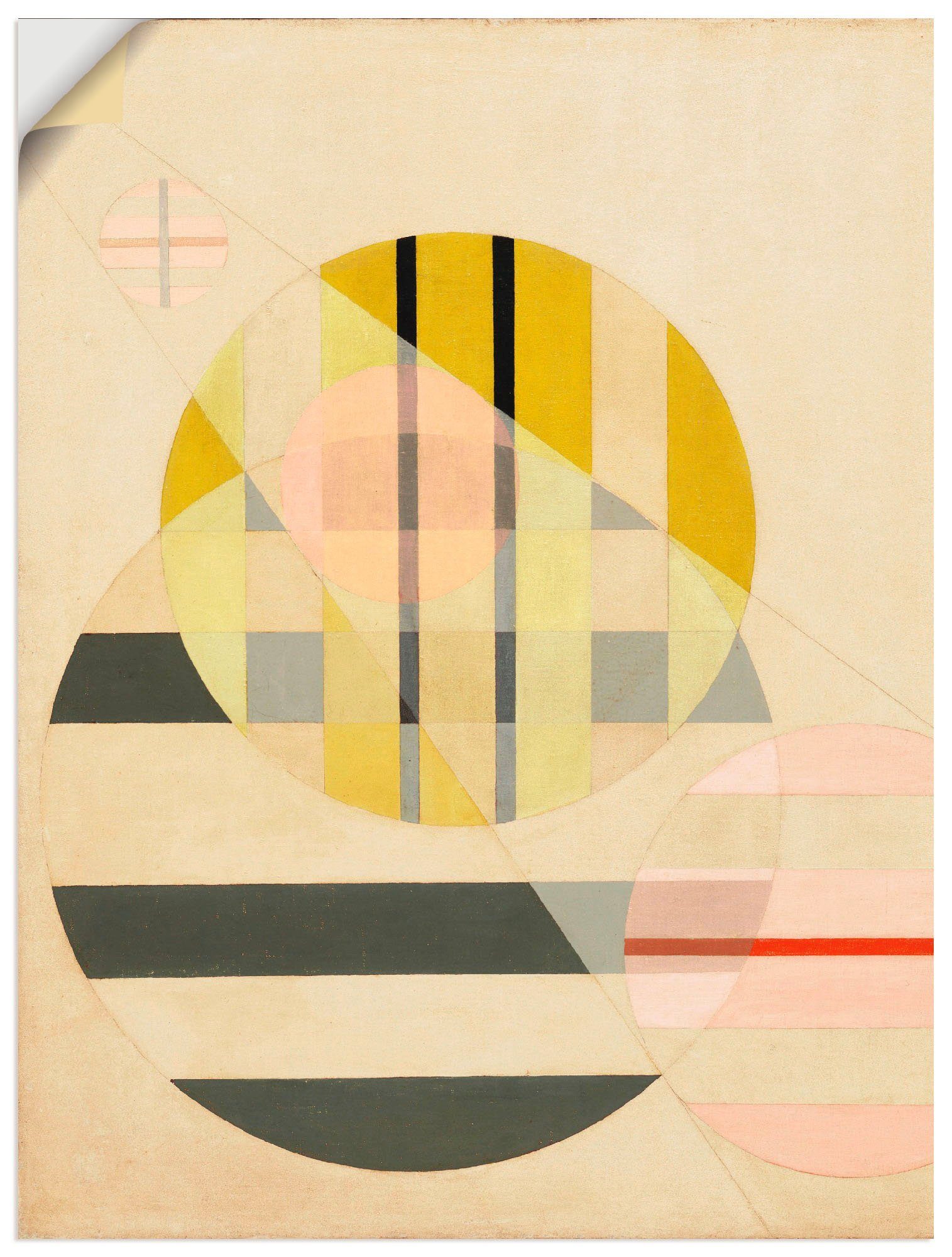 Artland Wandbild Z II. 1925, Muster (1 St), als Alubild, Leinwandbild, Wandaufkleber oder Poster in versch. Größen | Poster