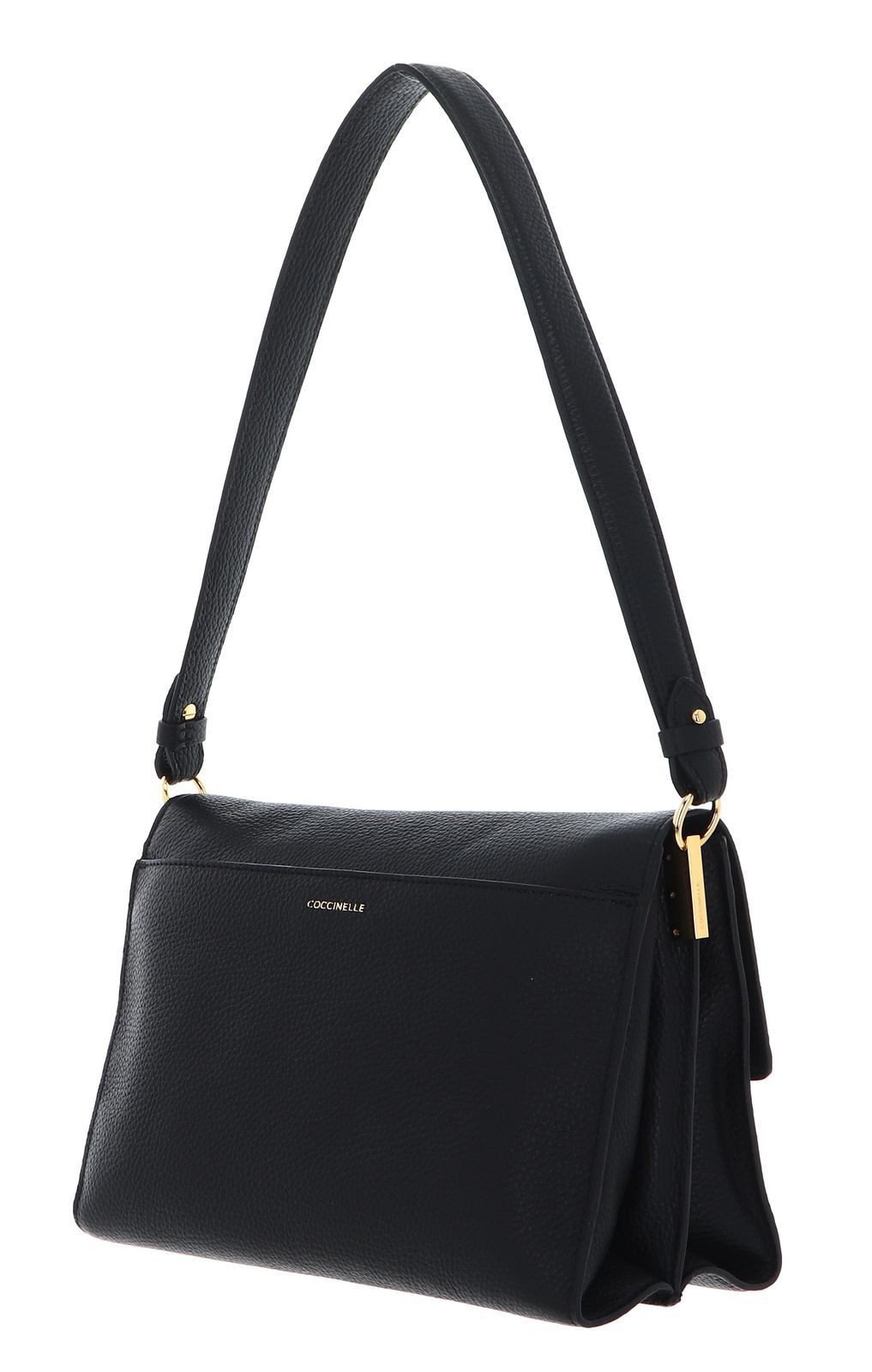 COCCINELLE Schultertasche Shoulderbag Grained Leather, aus echtem Rindsleder