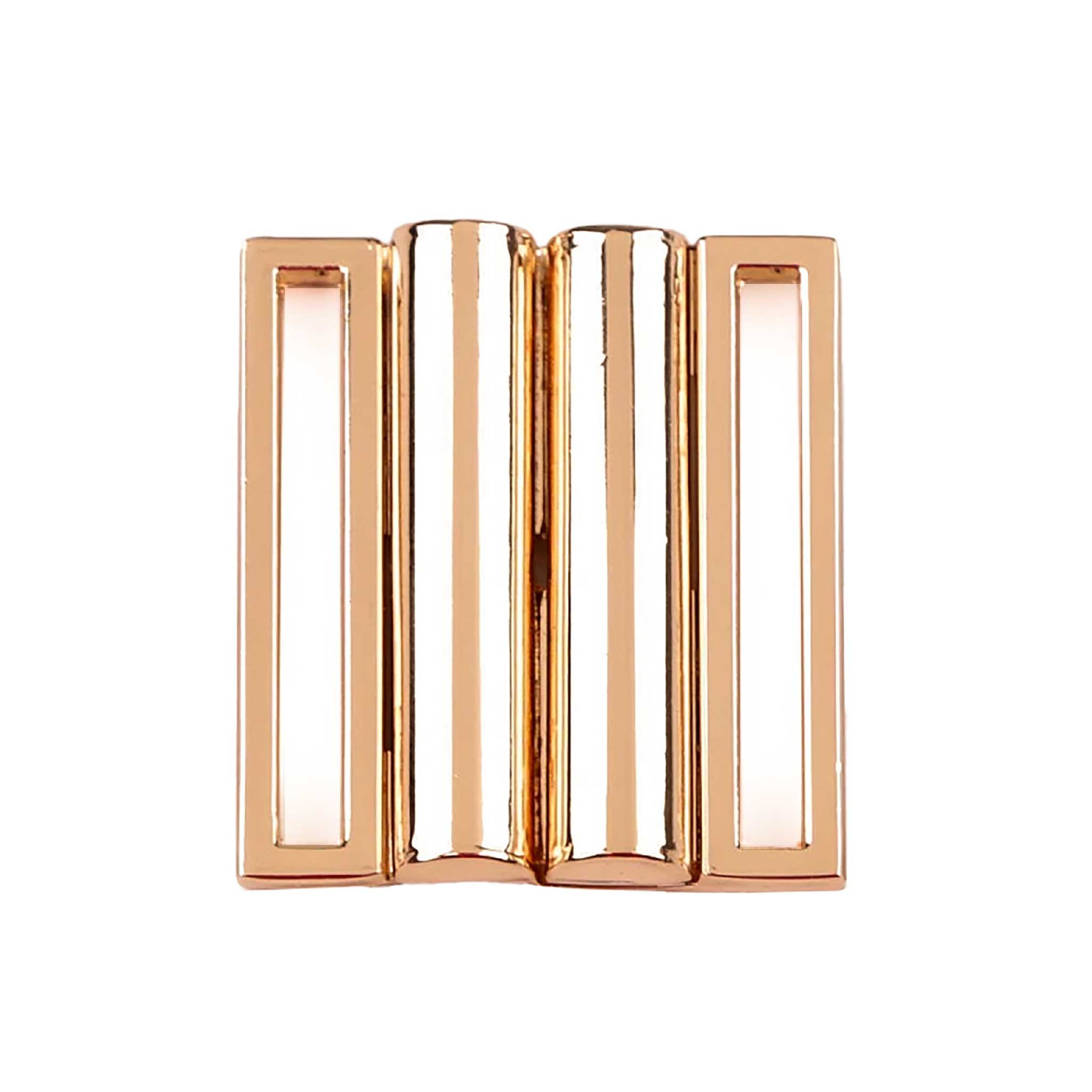 maDDma 1 Metall Gürtel-Schnalle Steckschnalle Klick Verschluss Gurtstecker (Einzelschnalle), 33 x 28 x 5mm Durchzug 30mm