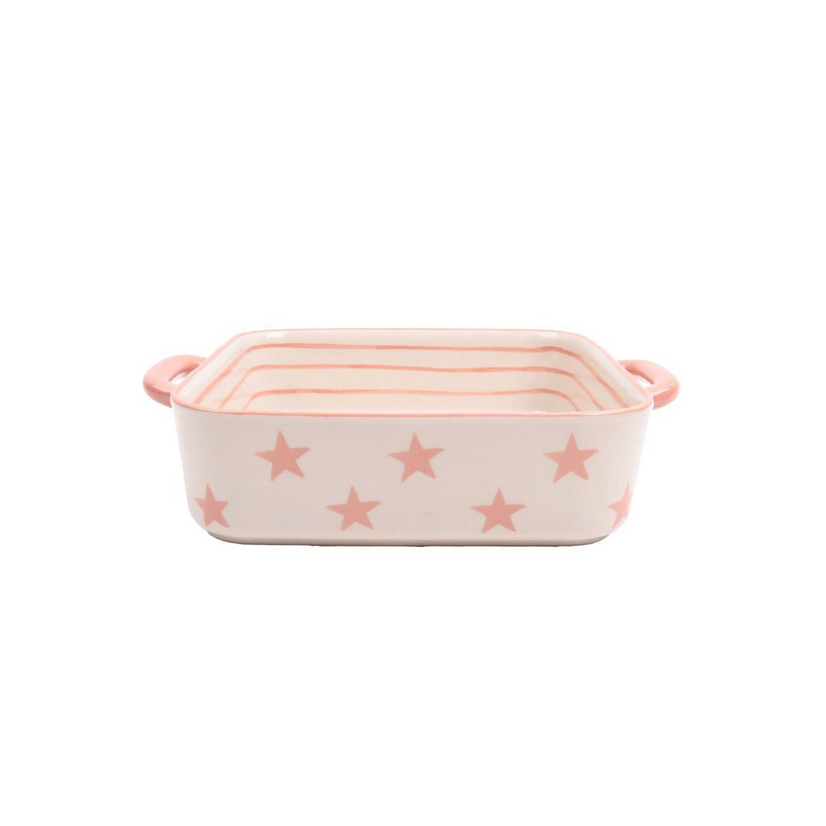 Isabelle Rose Auflaufform Isabelle Rose Auflaufform aus Keramik mit Sternen 26,2x20,8x6,4