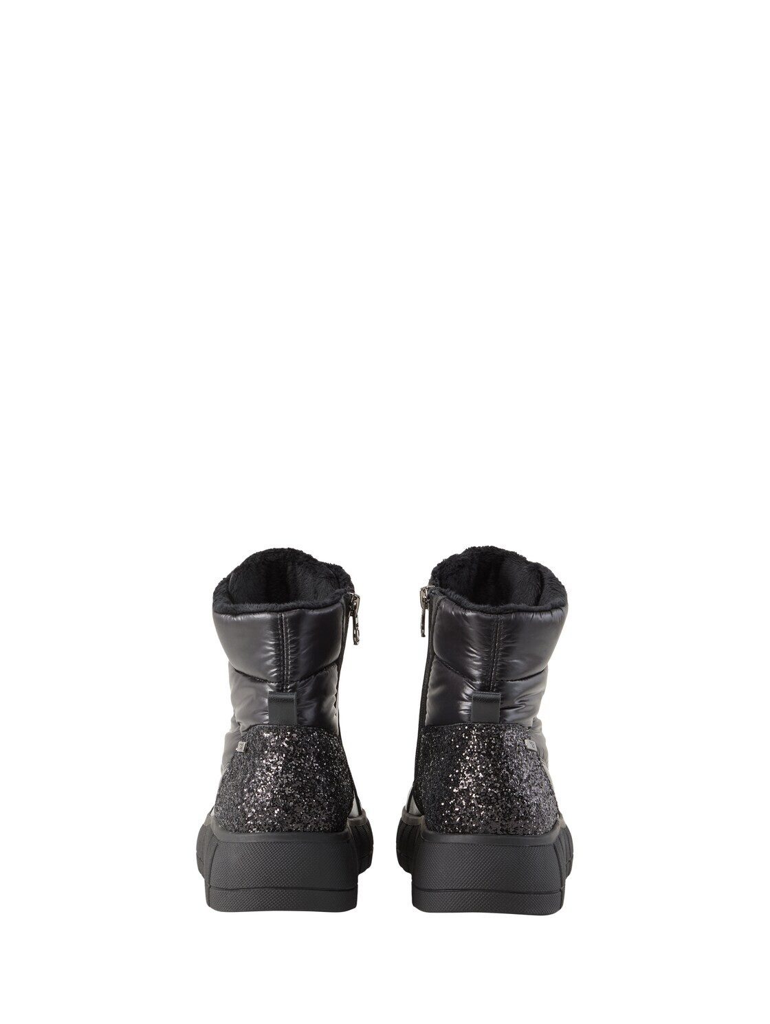 TOM TAILOR Denim Shoes Licence Schnürstiefel (1-tlg) Stiefeletten mit Materialmix
