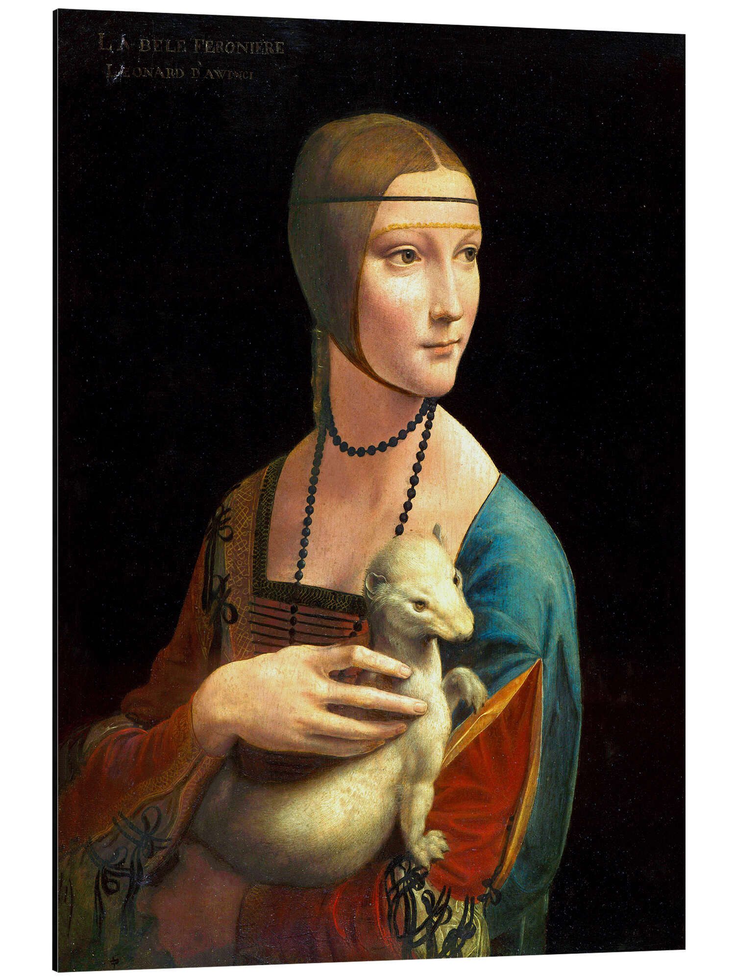 Posterlounge Poster Leonardo da Vinci, Dame günstig online kaufen