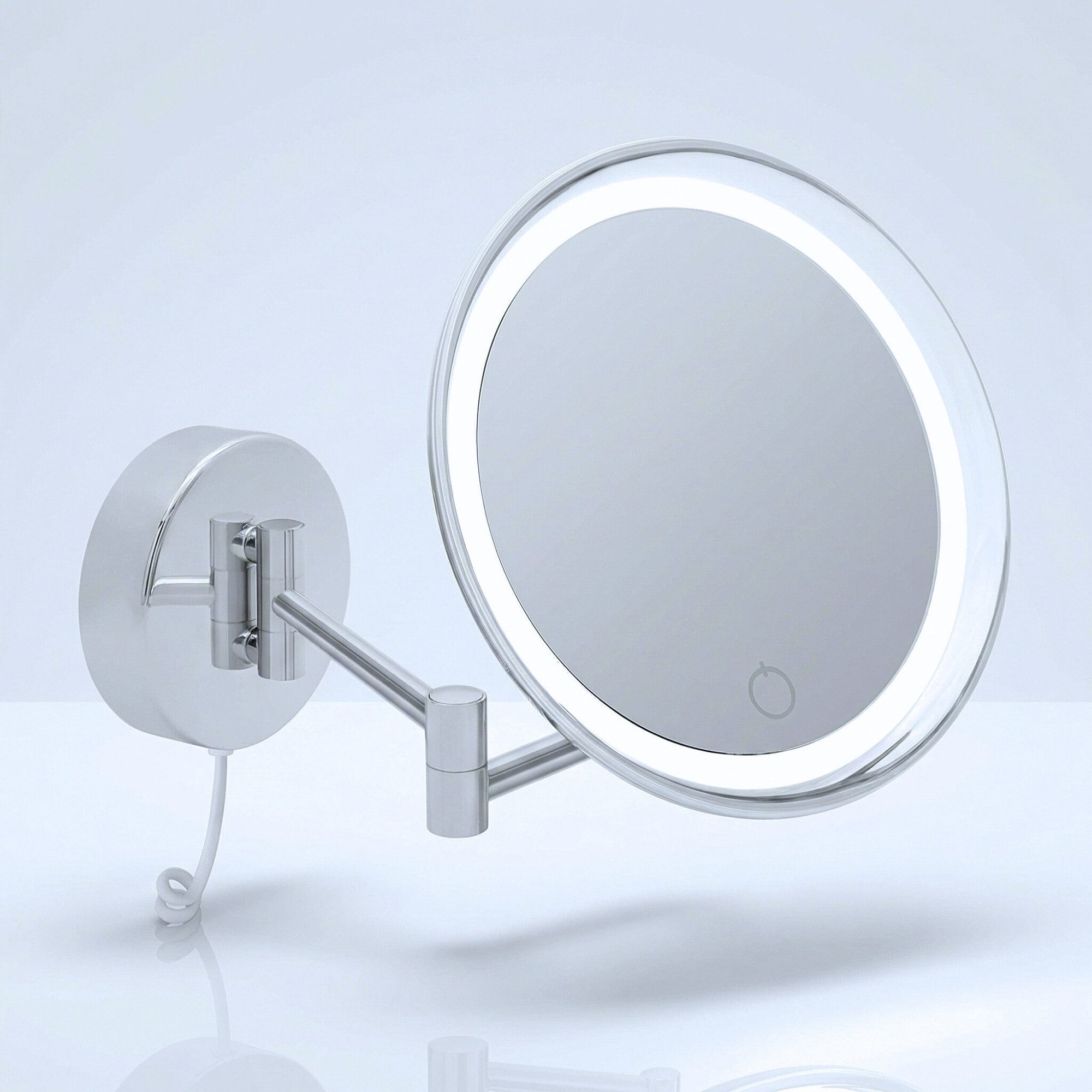 Libaro Kosmetikspiegel SIENA mit 7-fach Vergrößerung, Schminkspiegel Wandmo günstig online kaufen