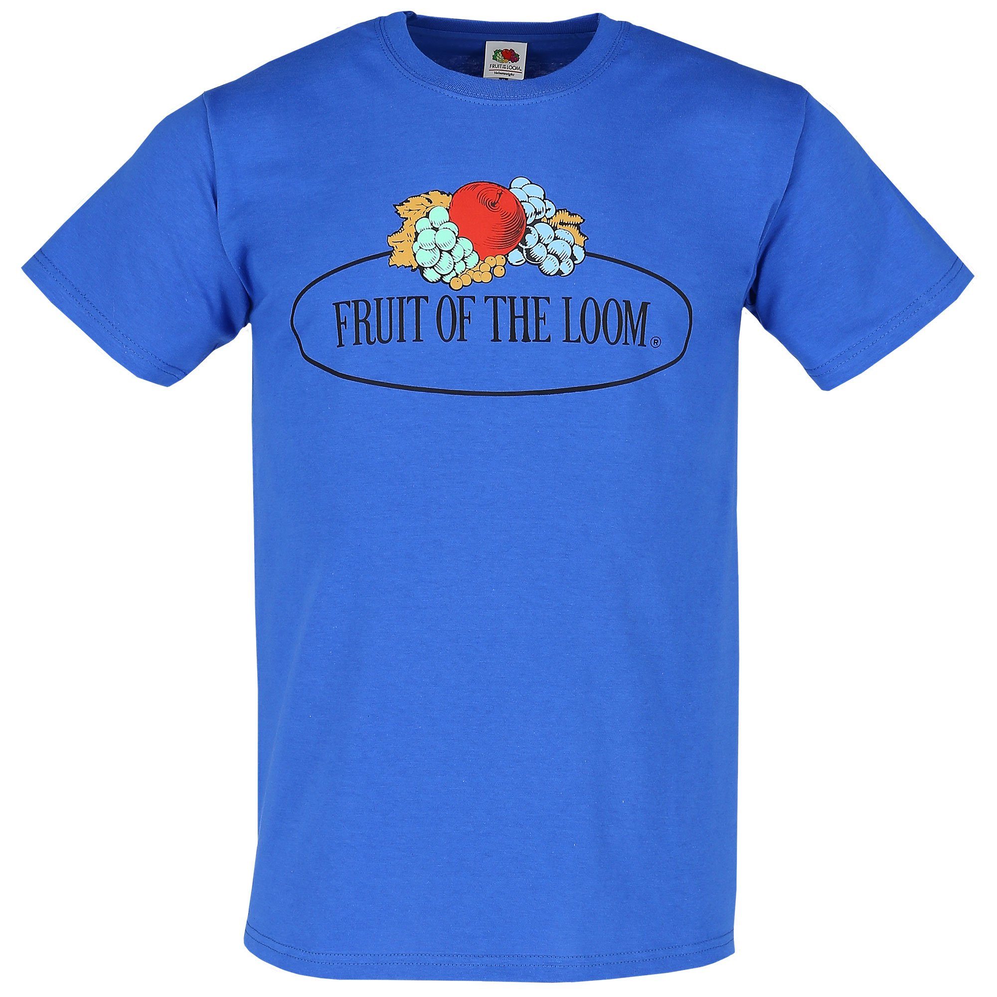 Loom Fruit Fruit Loom Vintage mit Logo the royal Rundhalsshirt the the of of Fruit T-Shirt of Loom
