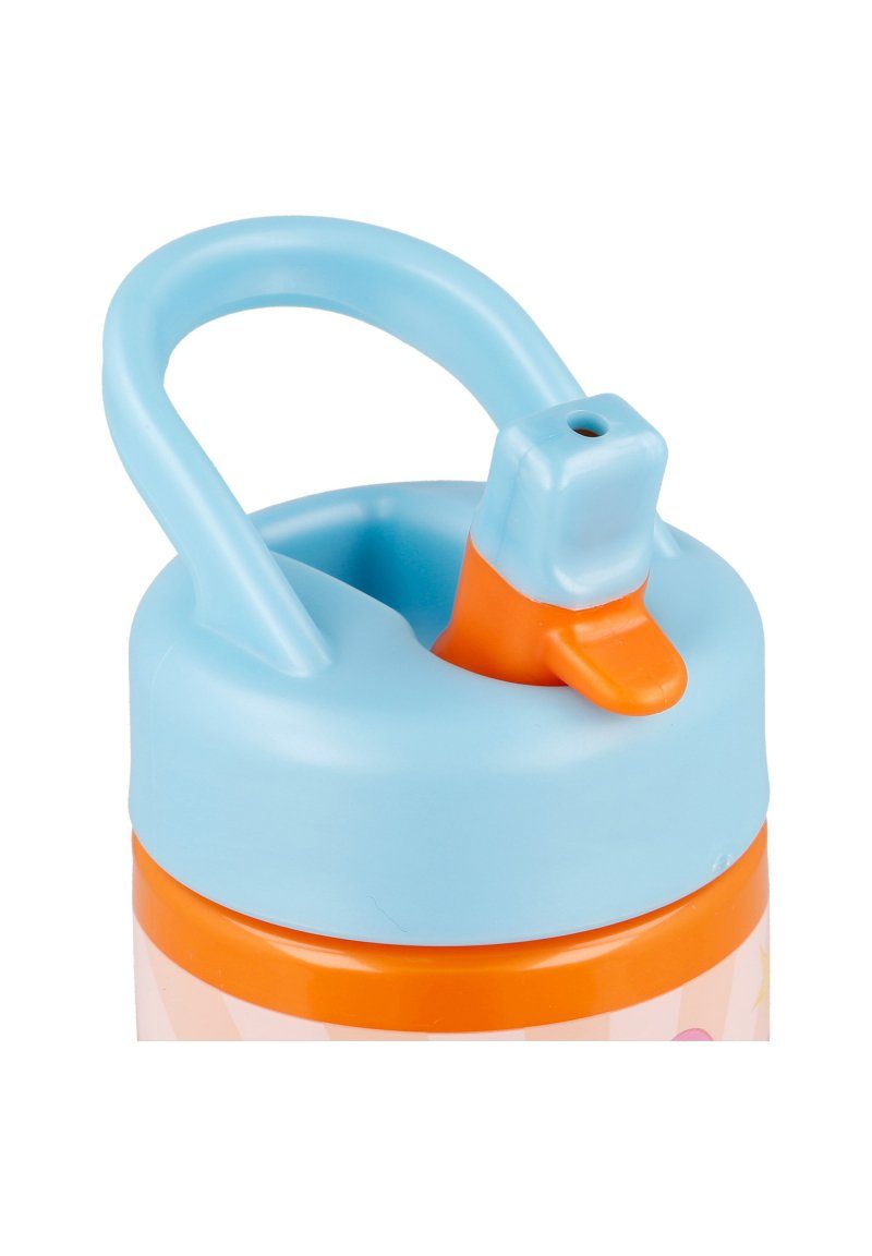 Peppa Pig Trinkflasche Kunststoff Trinkflasche mit Henkel Peppa Schorsch Molly Mieze