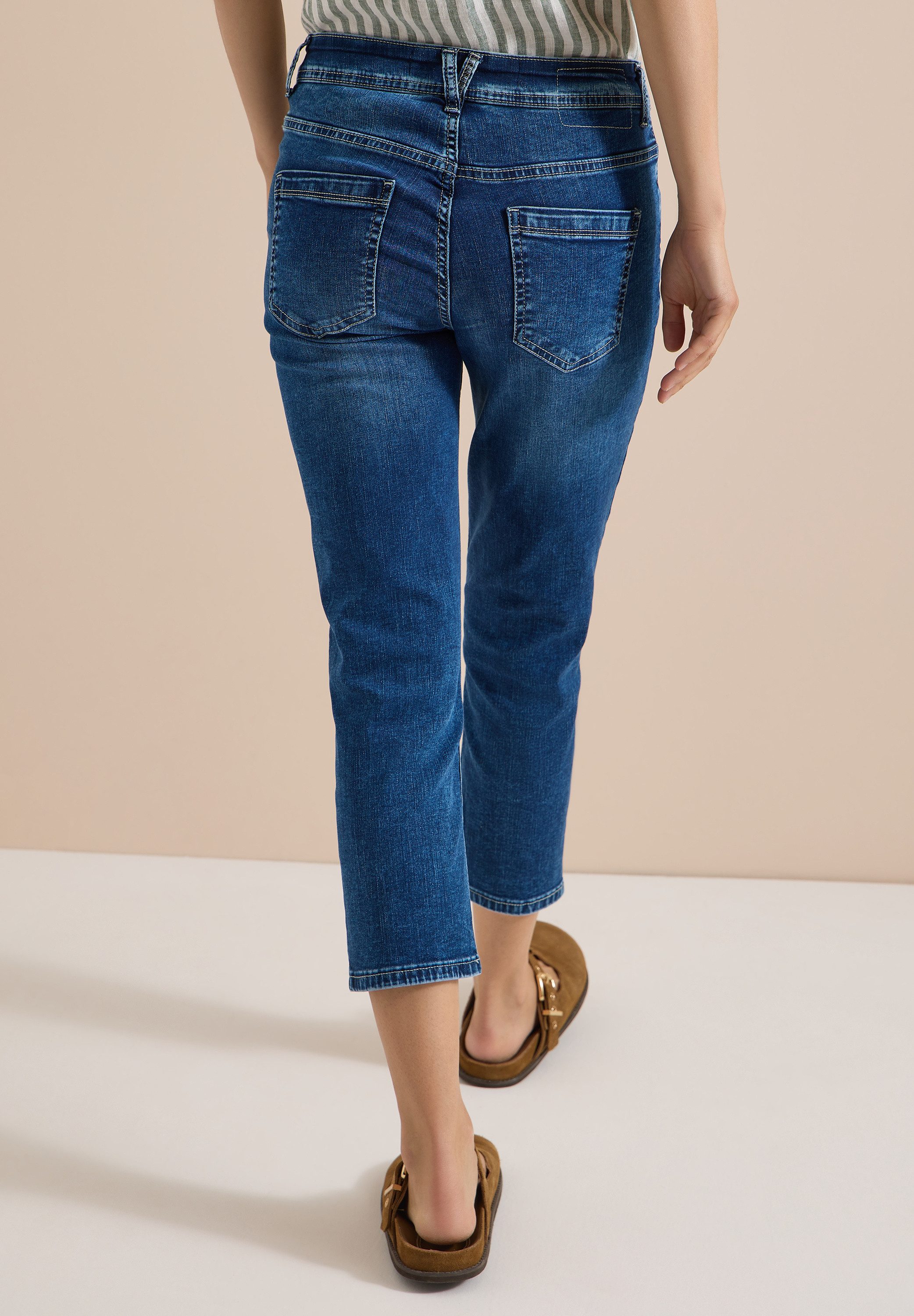 CECIL Comfort-fit-Jeans Middle Waist