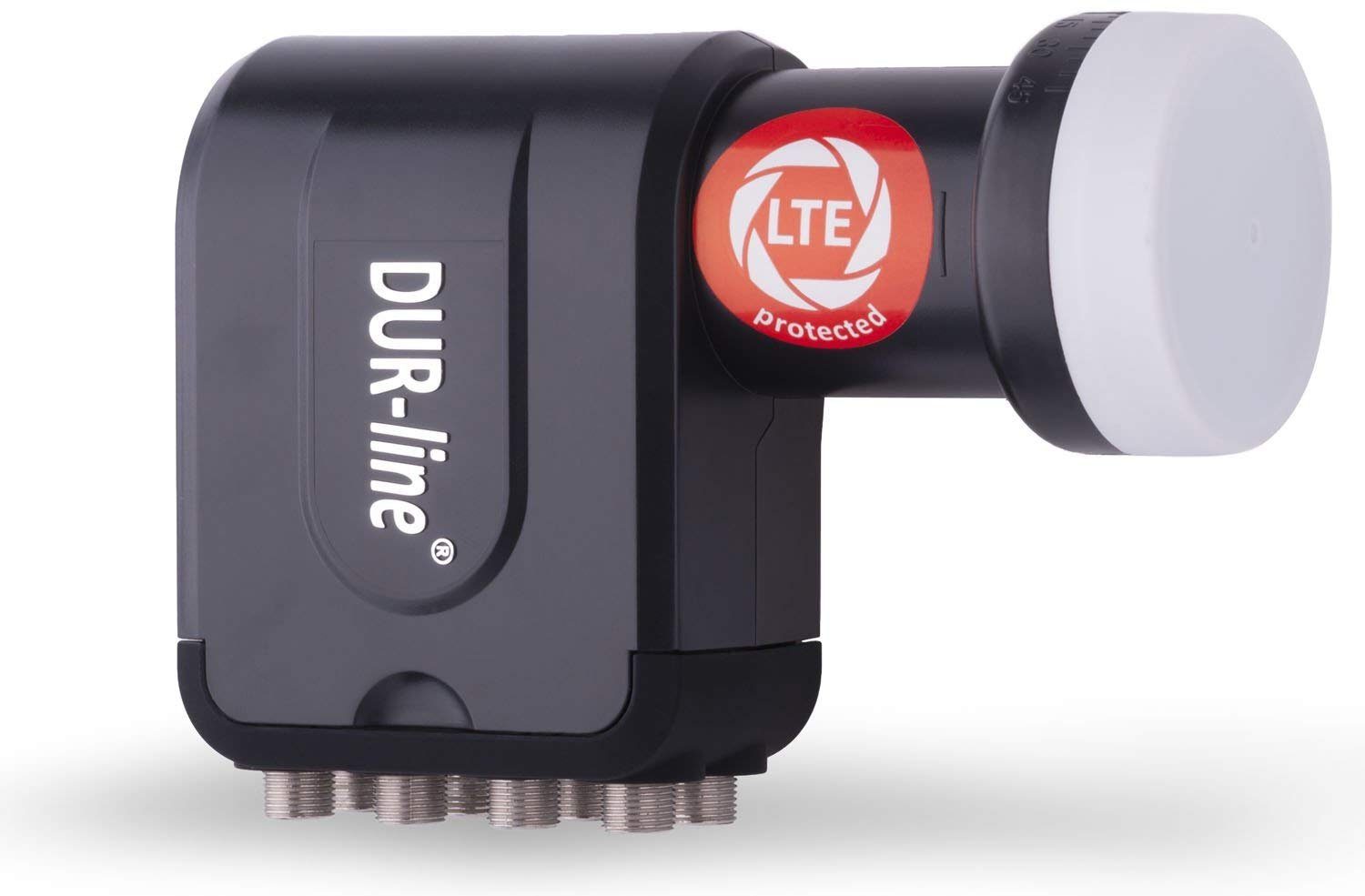 DUR-line DUR-line +Ultra Octo LNB - 8 Teilnehmer schwarz - mit LTE-Filter [ Universal-Octo-LNB