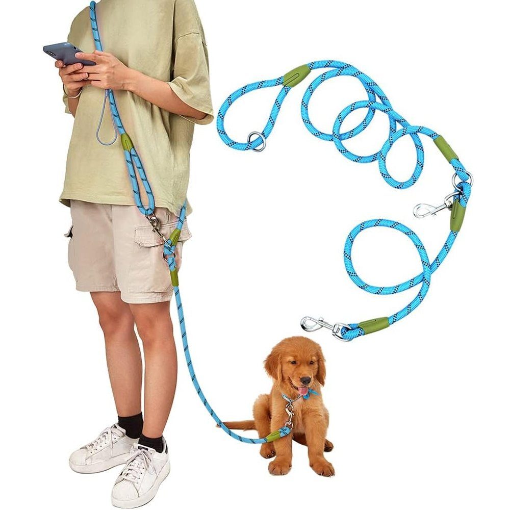 Hundeleine Freihändige Hundeleine für kleine &mittel, 2,3m Verstellbar Hundeleine