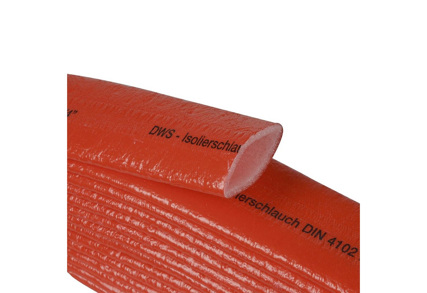 Scorprotect® Rollladenkastendämmung PE Schutzschlauch Isolierung 4 mm rot