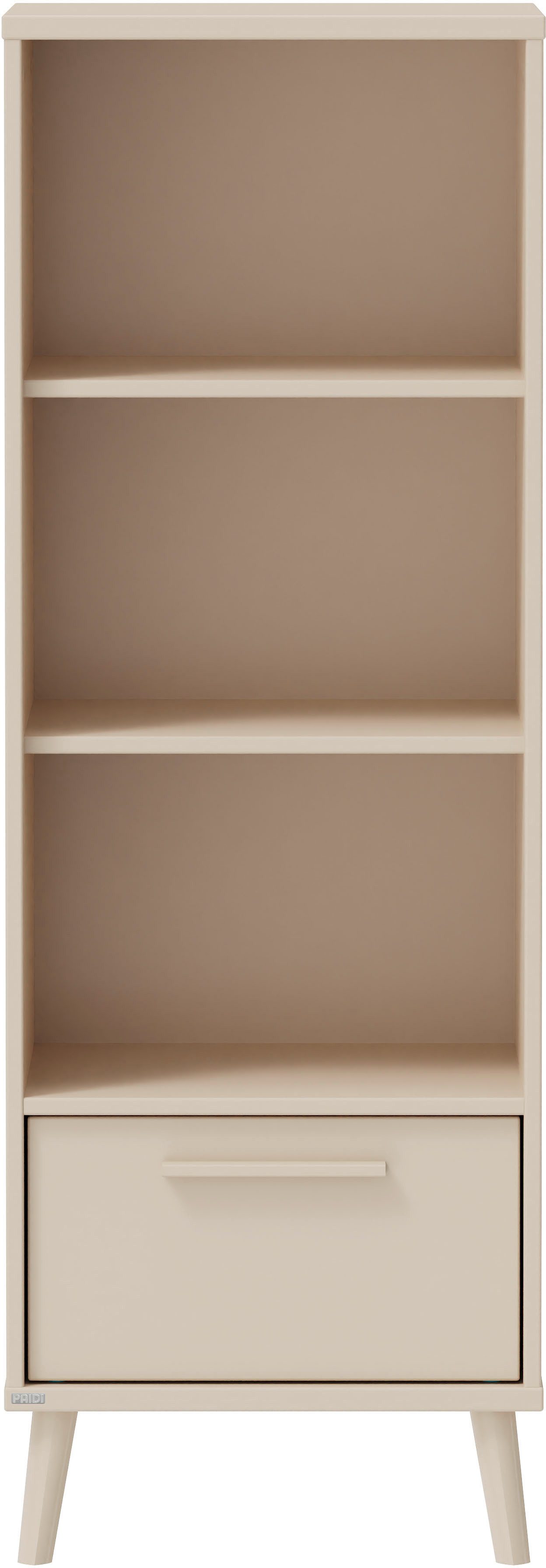 PAIDI Standregal EEFJE mit Schublade, offenen Fächern, verschiedene Ausführungen, Soft-Close, stabiles und langlebiges Regal, geprüfte Qualität