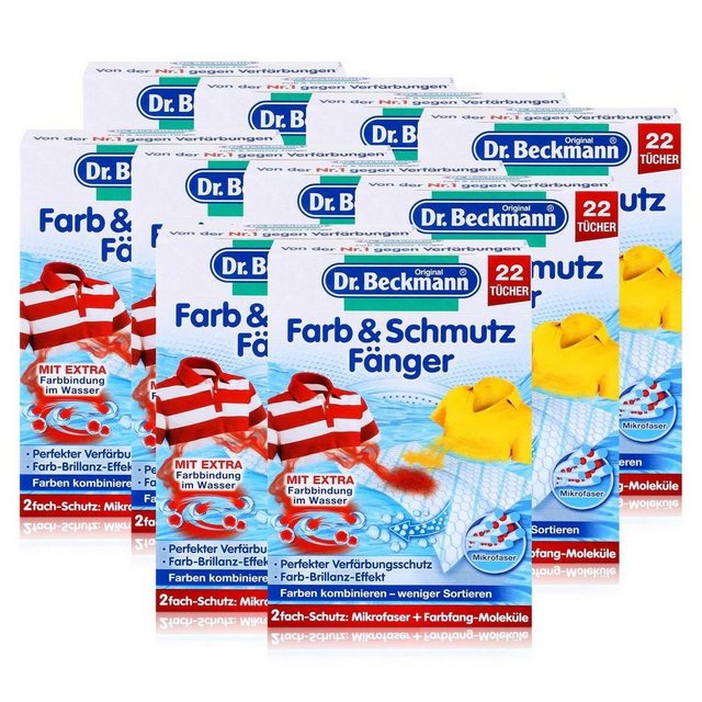 Dr. Beckmann Dr. Beckmann Farb & Schmutz Fänger mit Farbfang-Molekülen 22 Tücher (1 Reinigungstücher