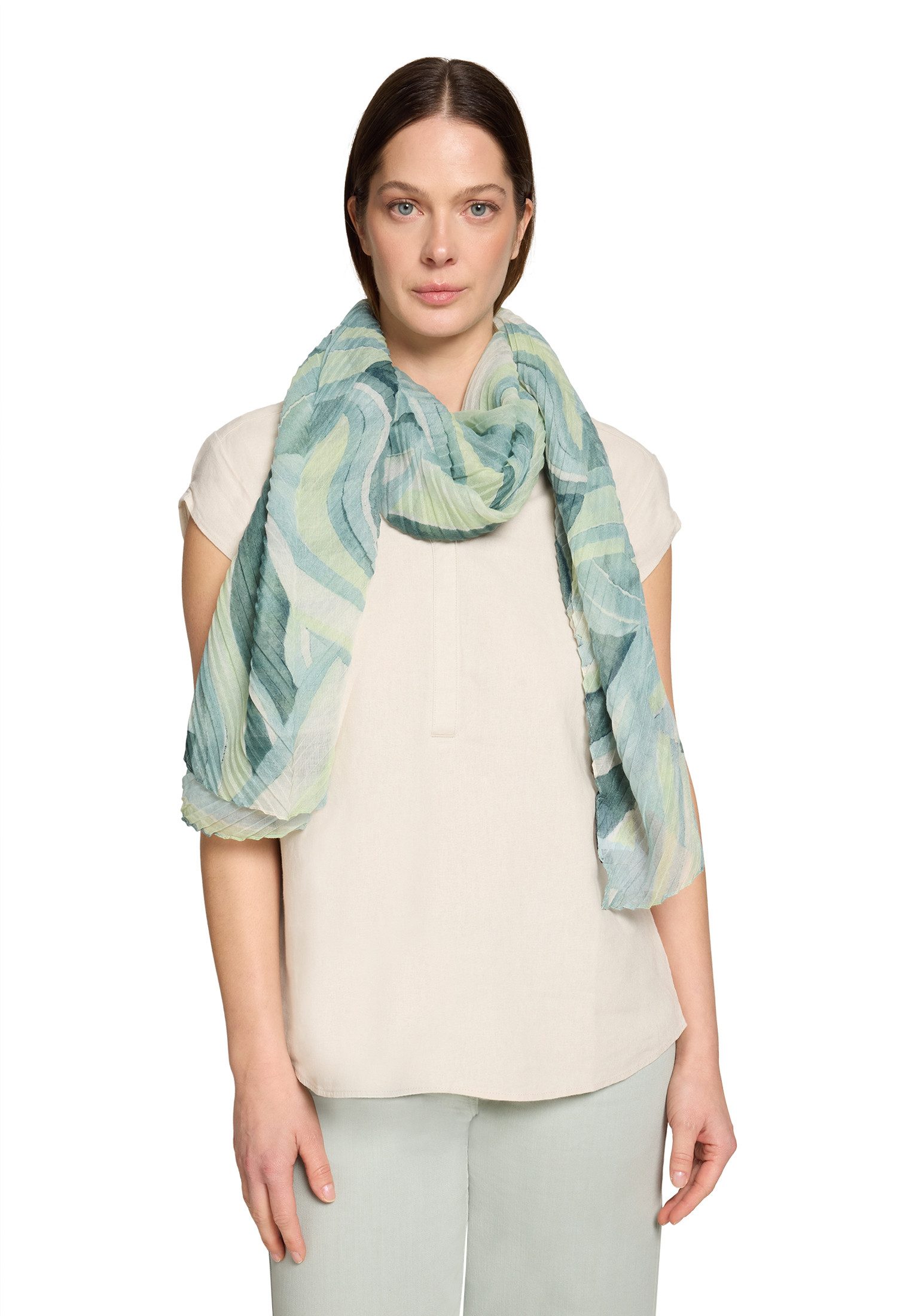 Betty Barclay Schal Damen mit Plissee