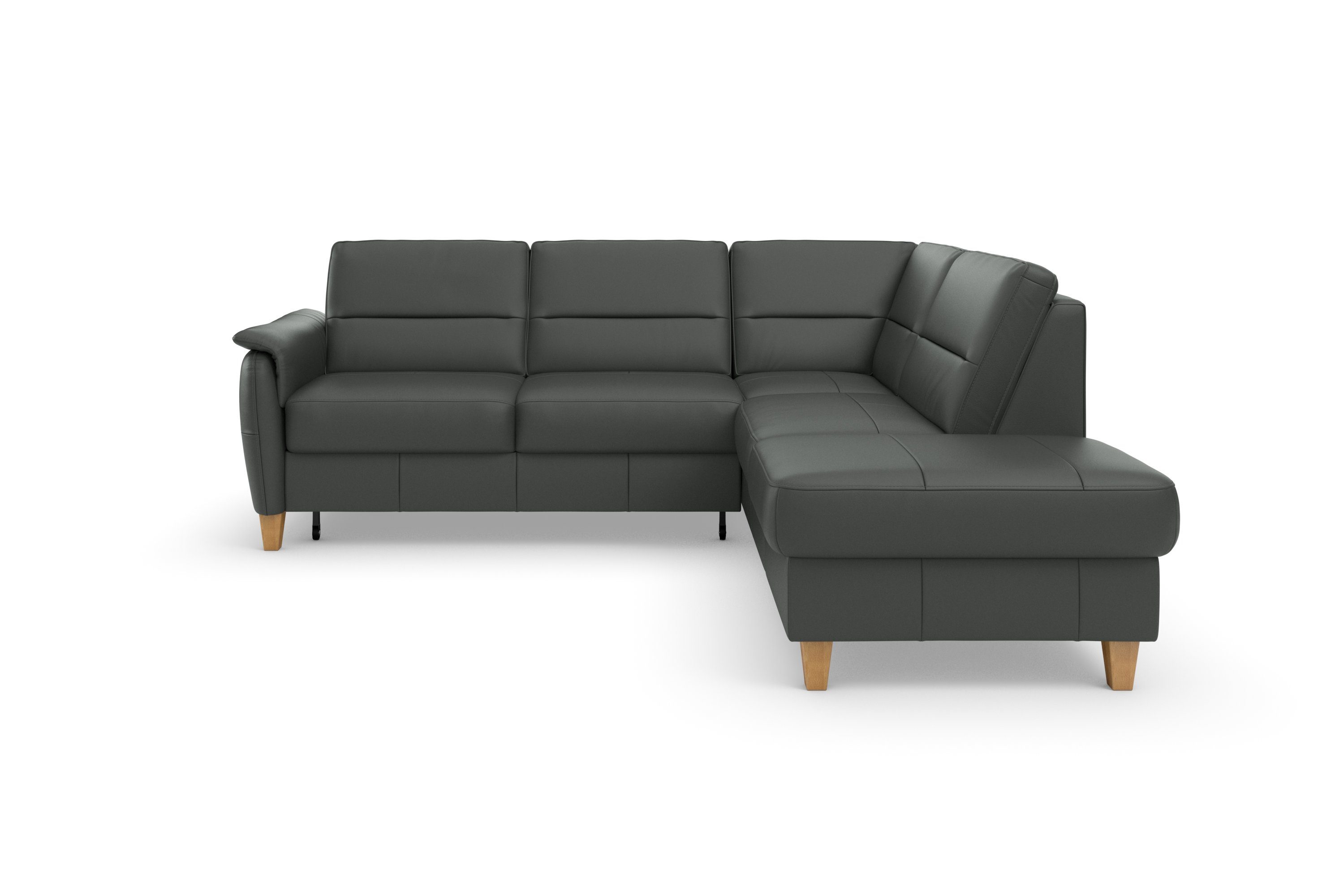 Home affaire Ecksofa Palmera L-Form, Federkern, günstig online kaufen