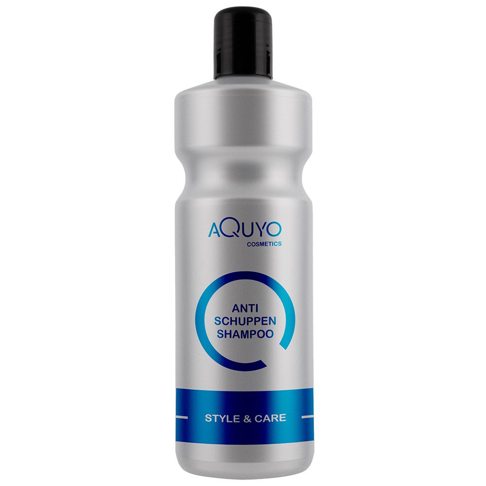 AQUYO Cosmetics Kopfhaut-Pflegeshampoo Style & Care Anti-Schuppen-Shampoo für fettige und trockene Kopfhaut