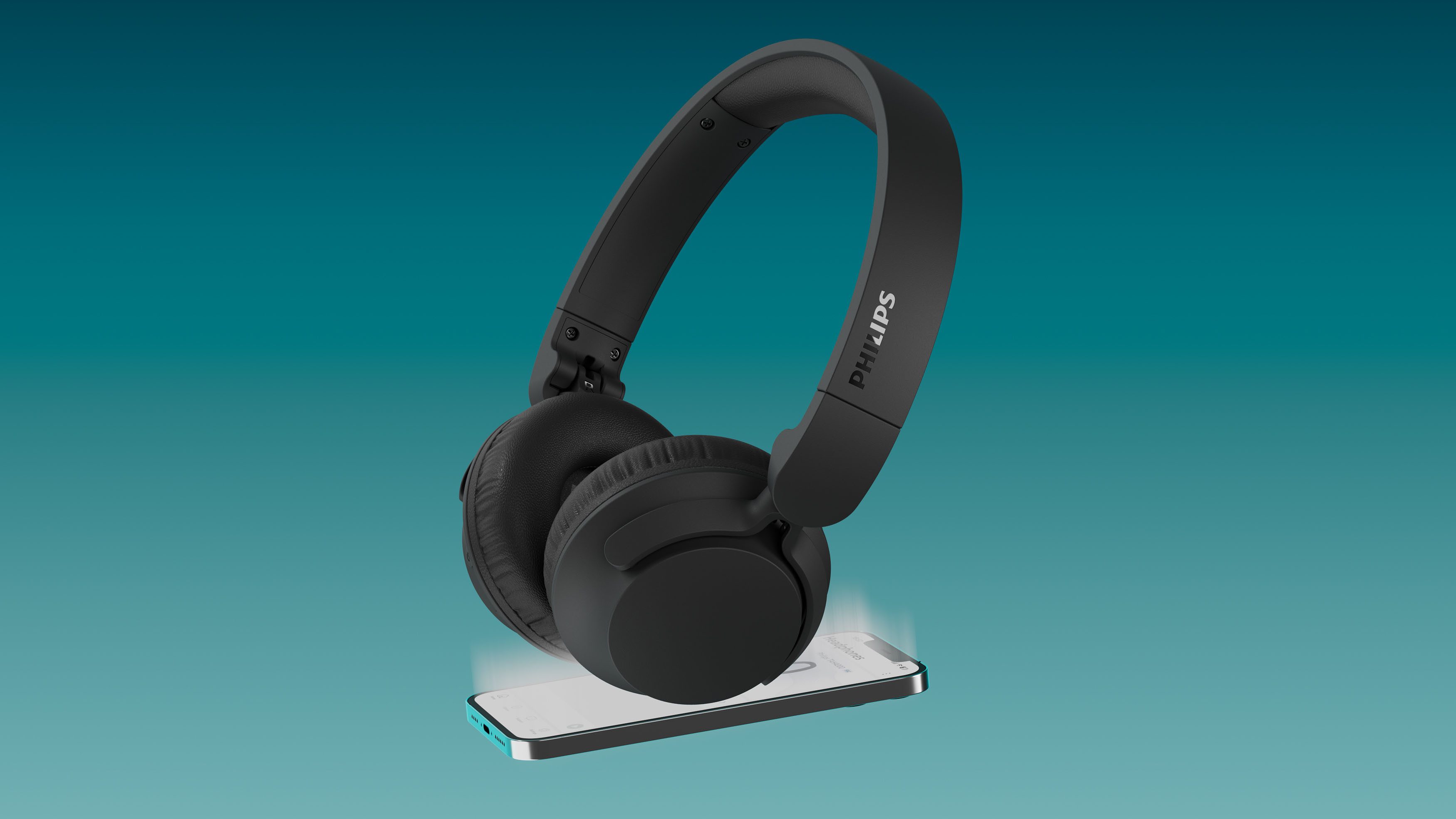 Philips TAH4000BK/00 On-Ear-Kopfhörer (Bluetooth)