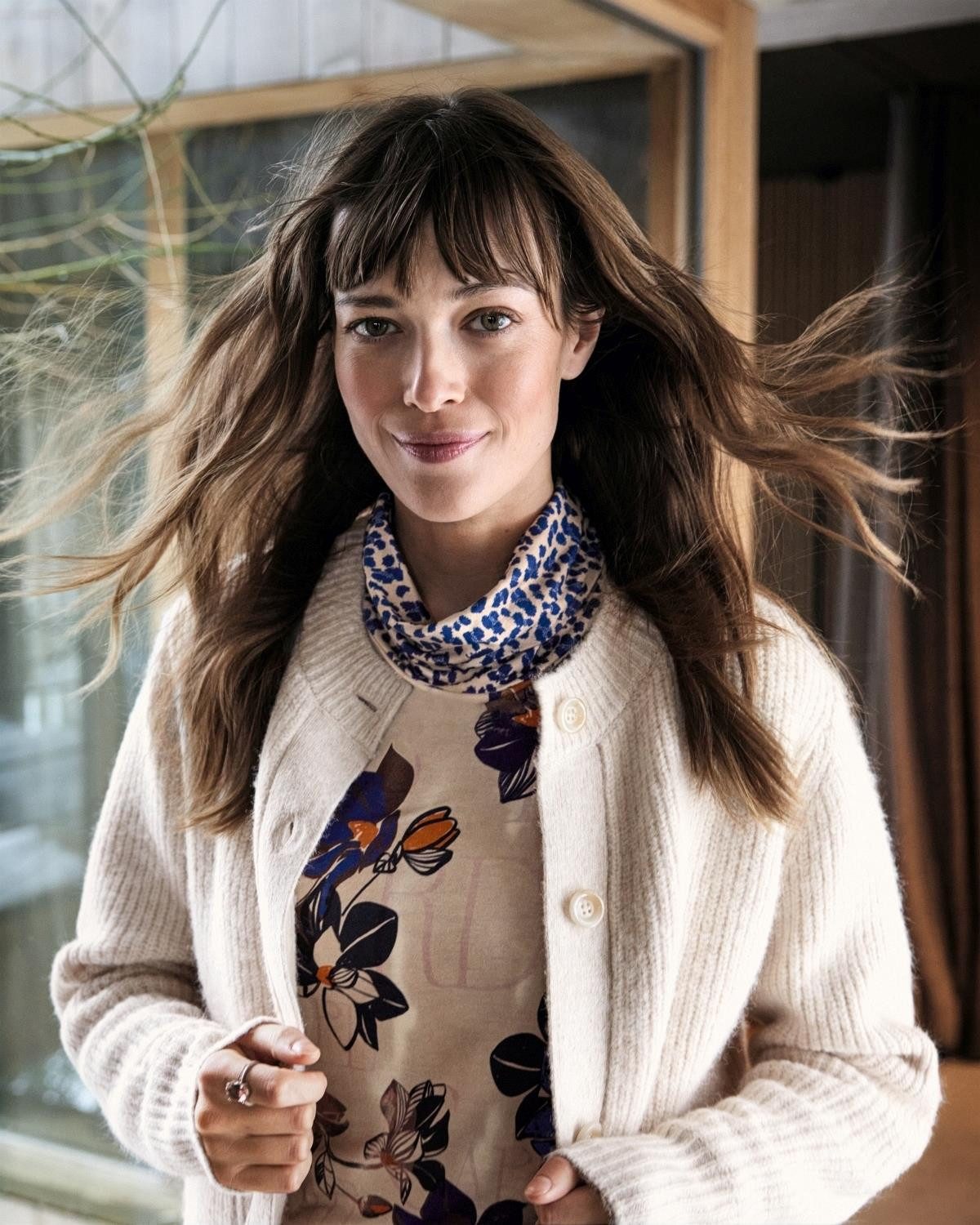 Hajo Strickjacke Strickjacke mit Patentmuster