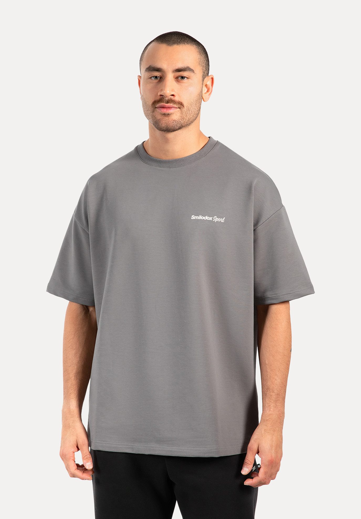 T-Shirt Tamio, Locker geschnittenes Oversize Shirt mit Auffälligem Backprint