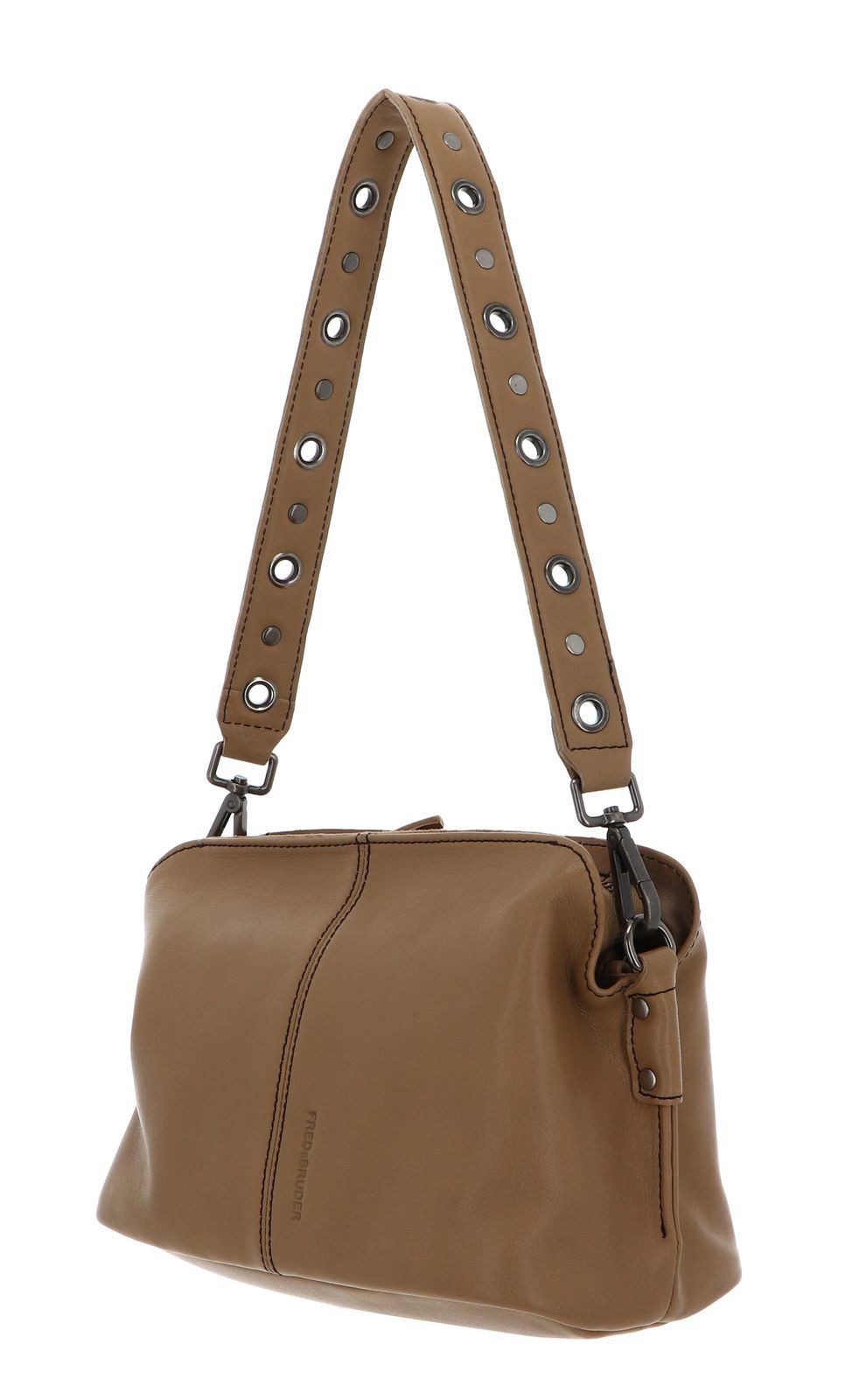 FREDsBRUDER Schultertasche Shoulderbag, aus echtem Leder