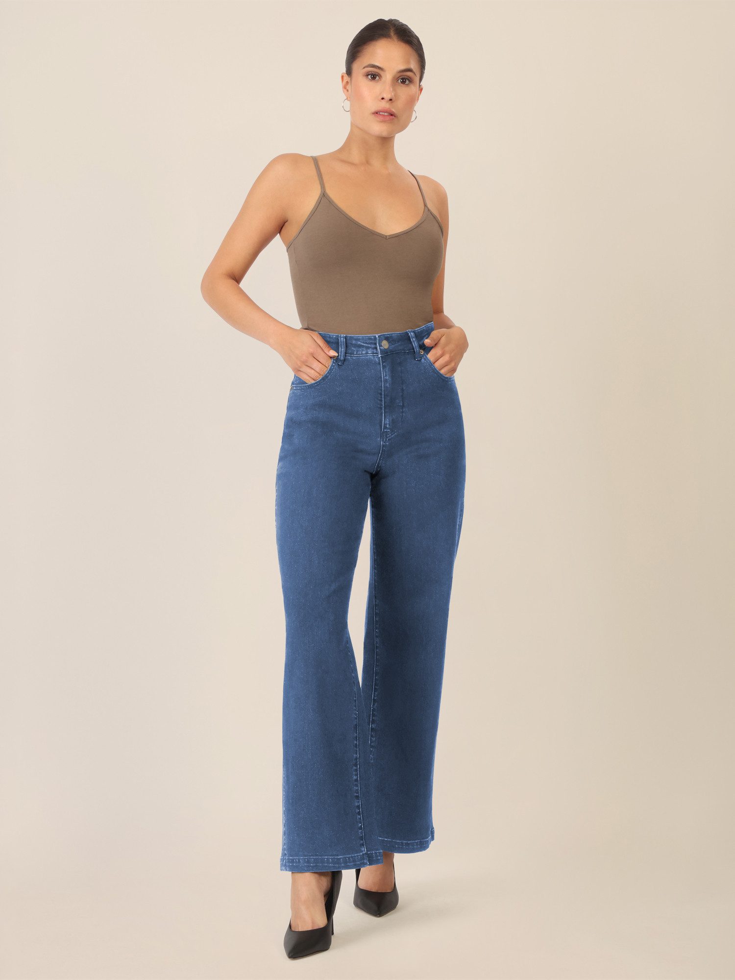 Apart Bootcut-Jeans mit geradem Bein günstig online kaufen