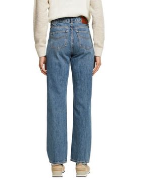 Esprit Straight-Jeans Retro-Jeans mit gerader Passform und hohem Bund