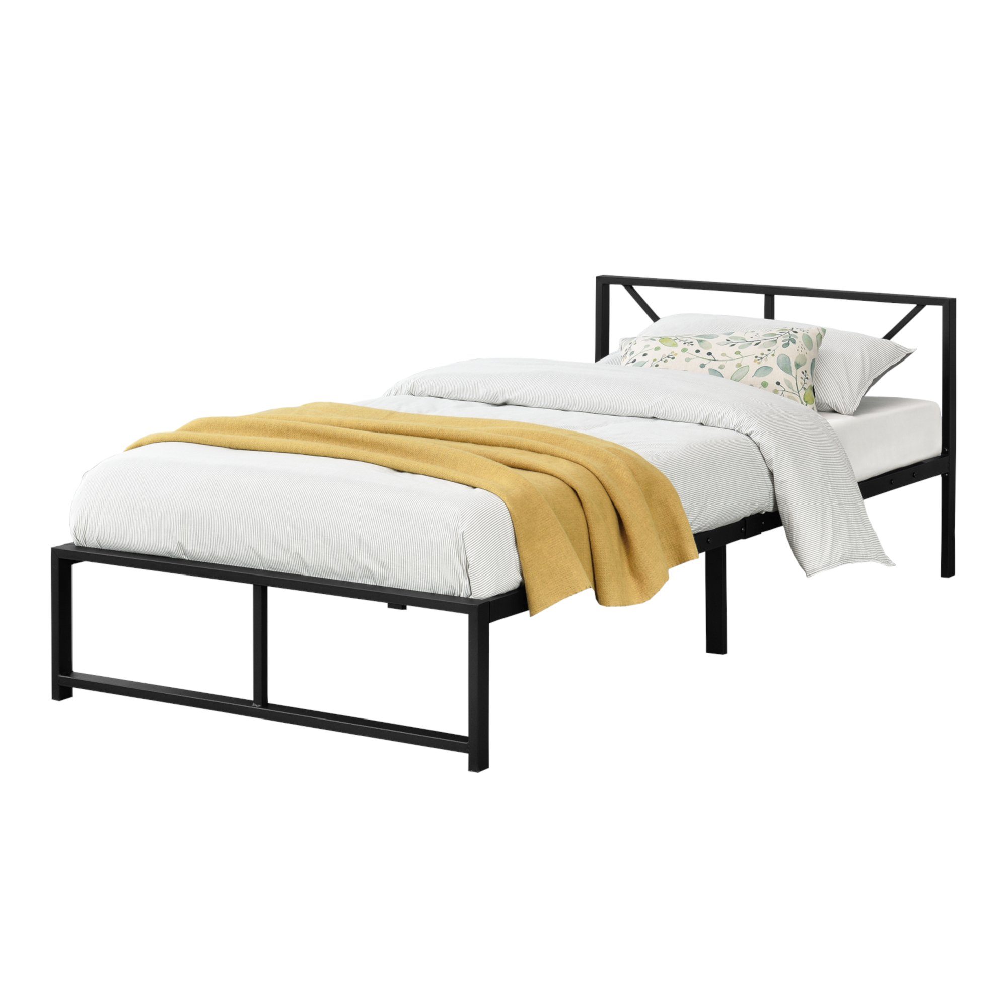 en.casa Metallbett, »Meran« Bettgestell 90x200 cm günstig online kaufen